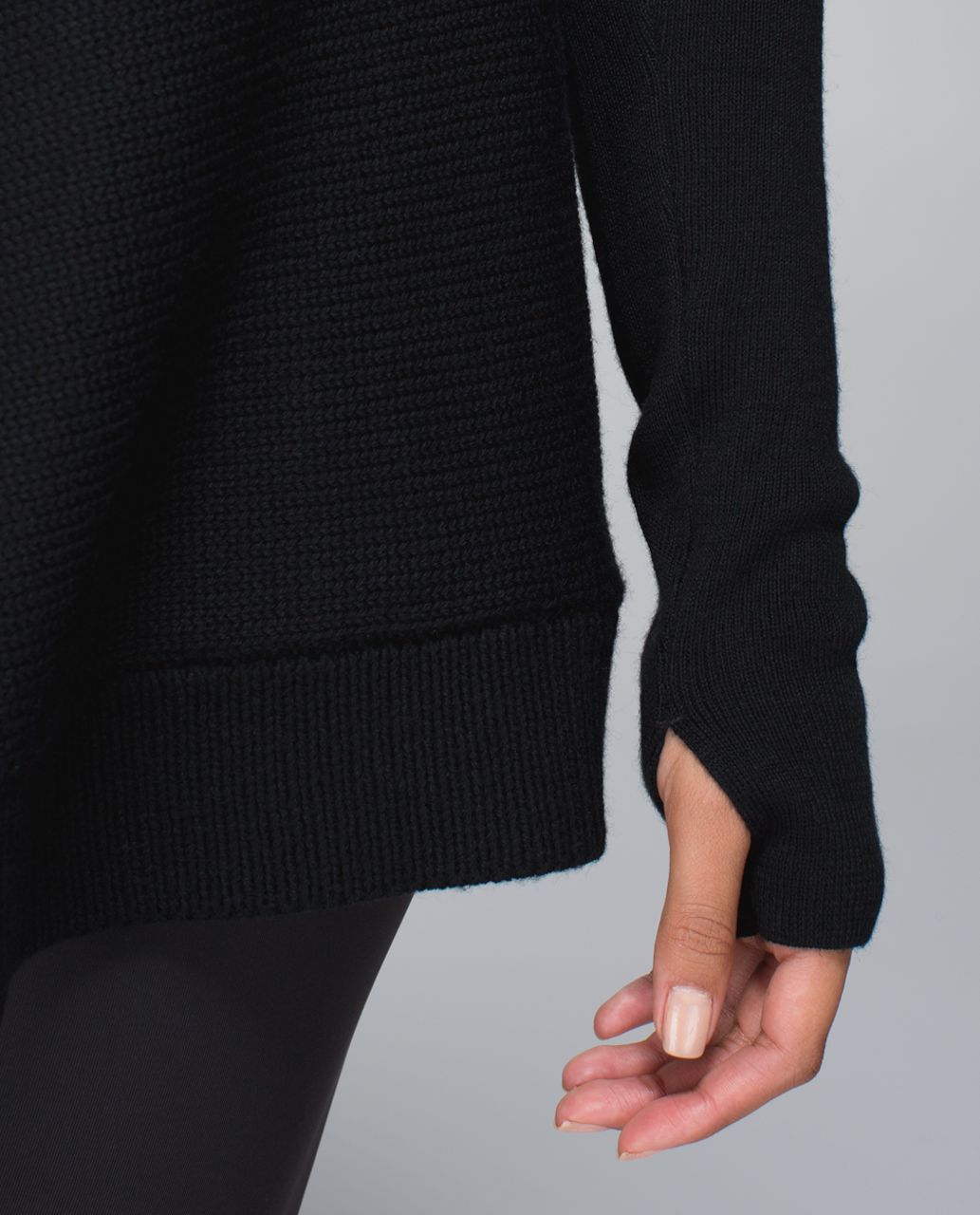 Lululemon Wrap It Up Sweater - Black (First Release)