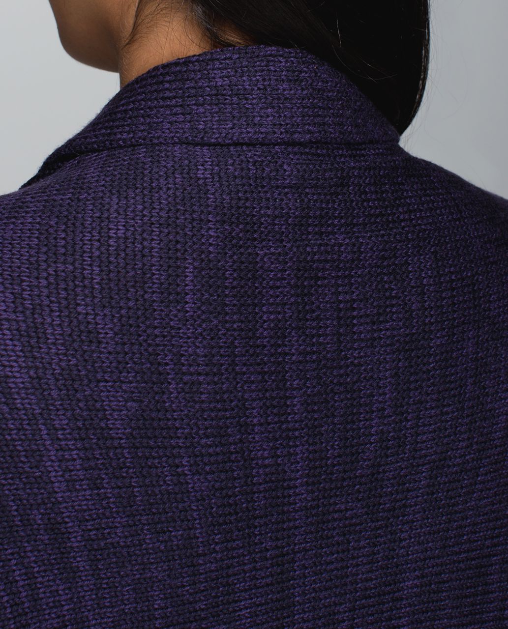 Lululemon Wrap It Up Sweater - Black Grape / Going Grape