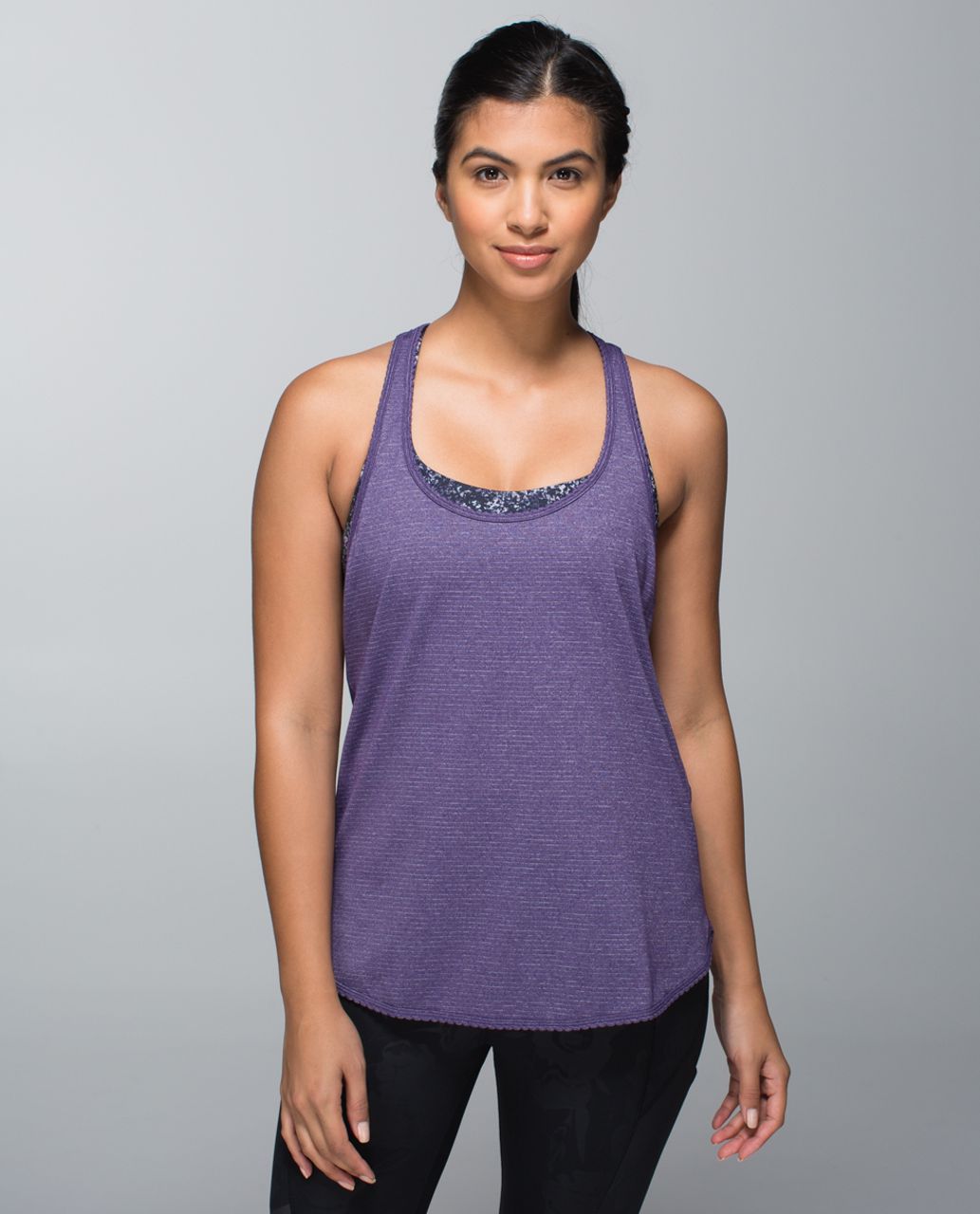 Lululemon 105 F Singlet - Heathered Going Grape