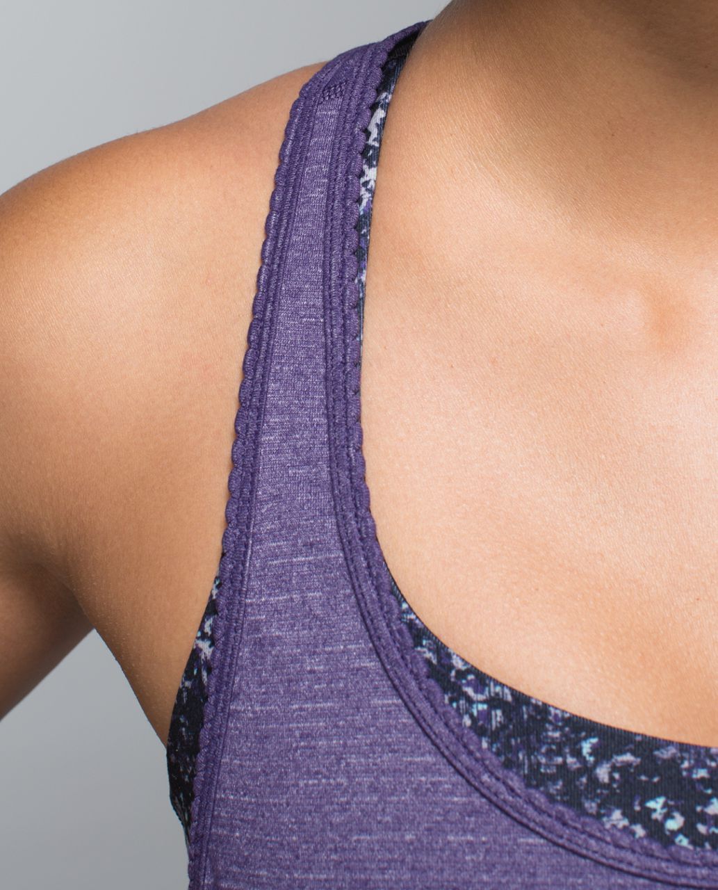 Lululemon 105 F Singlet - Heathered Going Grape