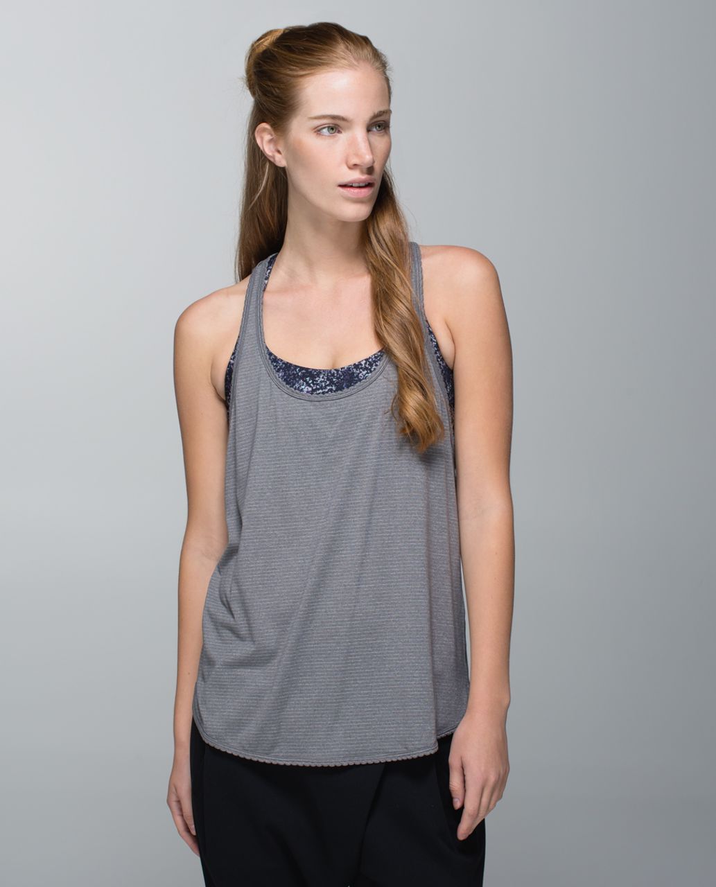 Lululemon 105 F Singlet - Heathered Slate