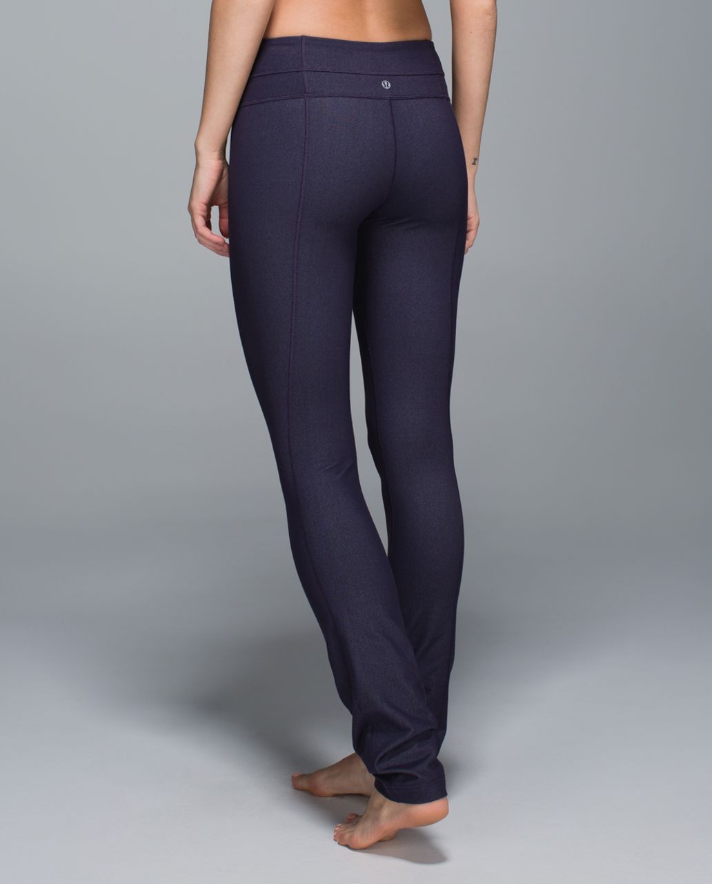 Lululemon Skinny Groove Pant - Black Grape