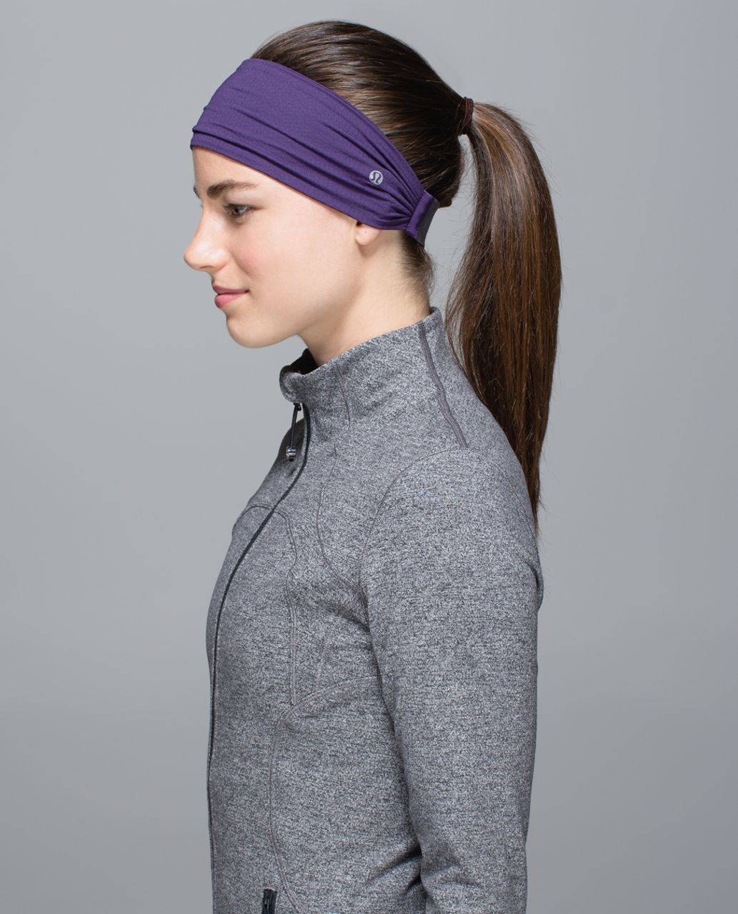 Lululemon Bang Buster Headband *Mesh - Going Grape