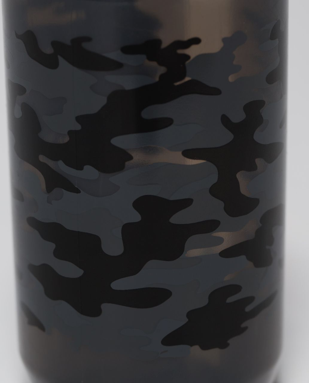 LULULEMON BACK TO LIFE SPORT WATER BOTTLE 24OZ Black Camo Used Stainless  Steel