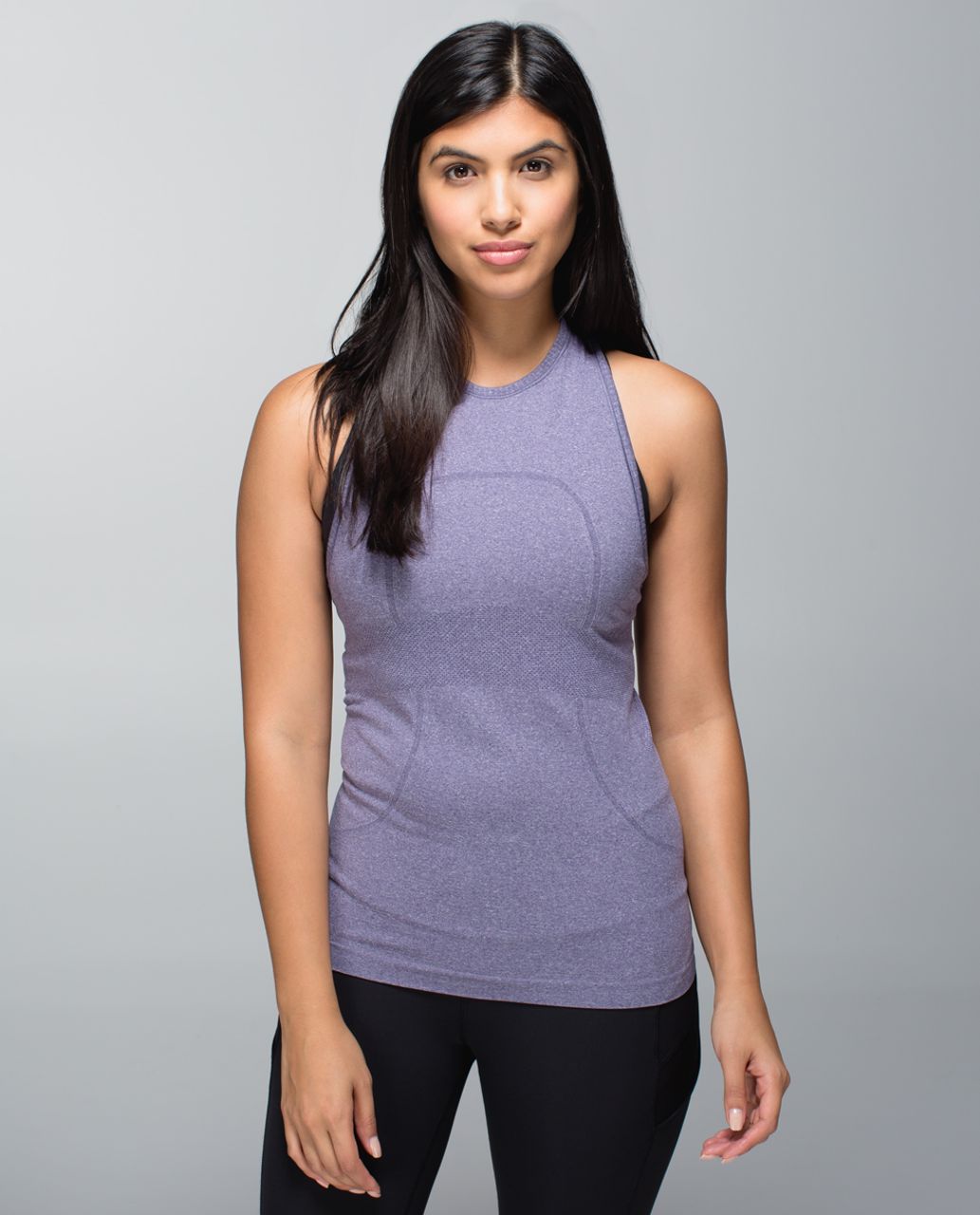 Lululemon Run:  Swiftly Tech Tank - Heathered Nightfall