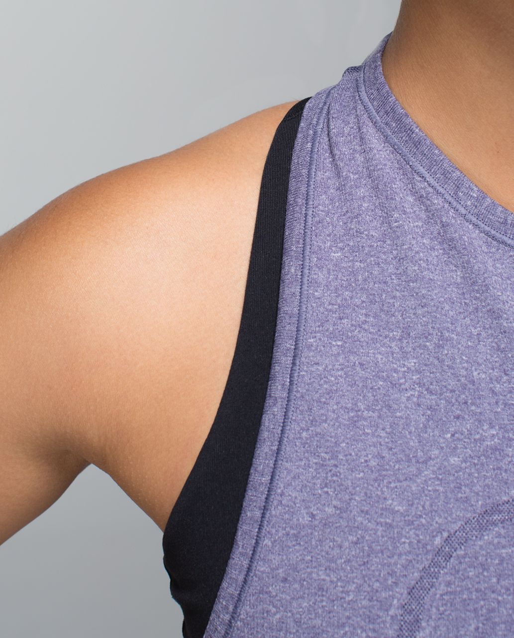 Lululemon Run:  Swiftly Tech Tank - Heathered Nightfall