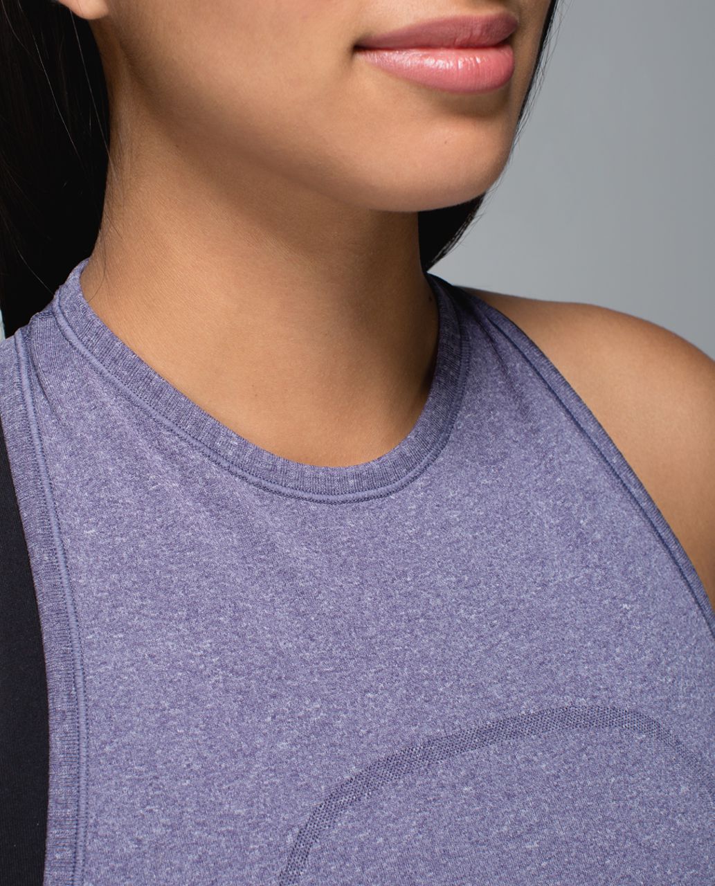 Lululemon Run:  Swiftly Tech Tank - Heathered Nightfall