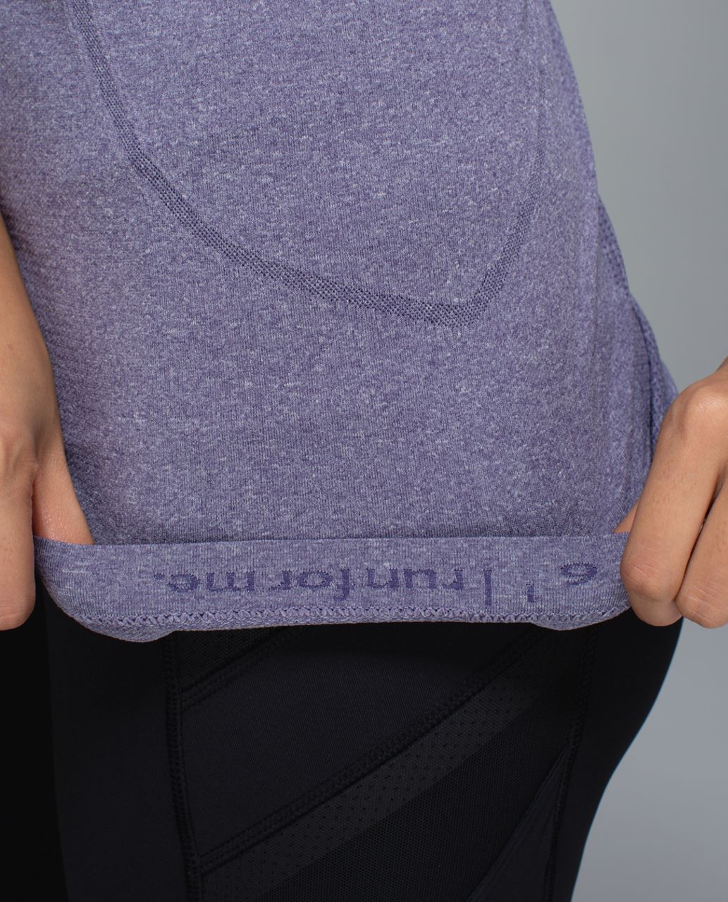 Lululemon Run:  Swiftly Tech Tank - Heathered Nightfall