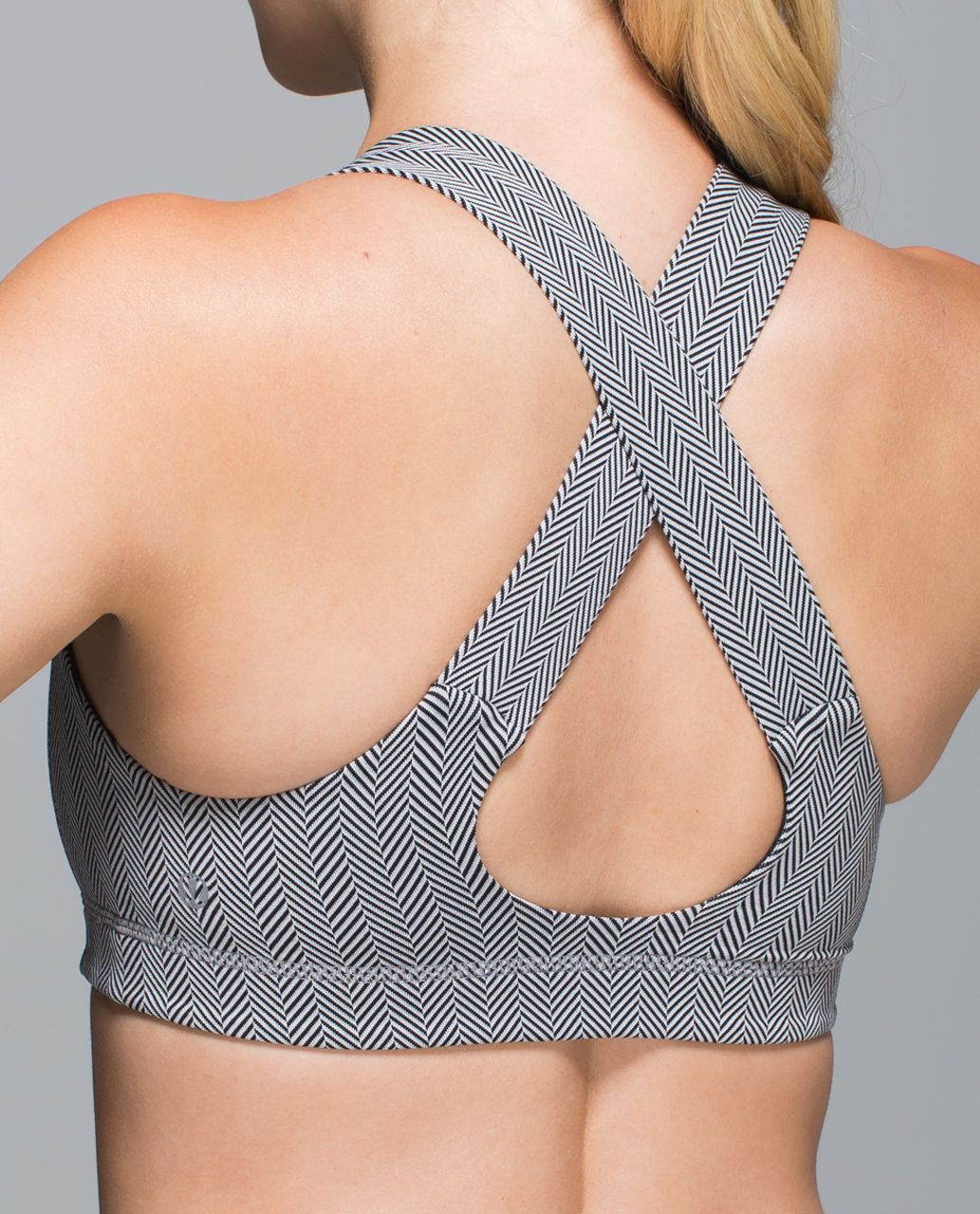 Lululemon All Sport Bra - Ravish Reptile Silver Black - lulu fanatics