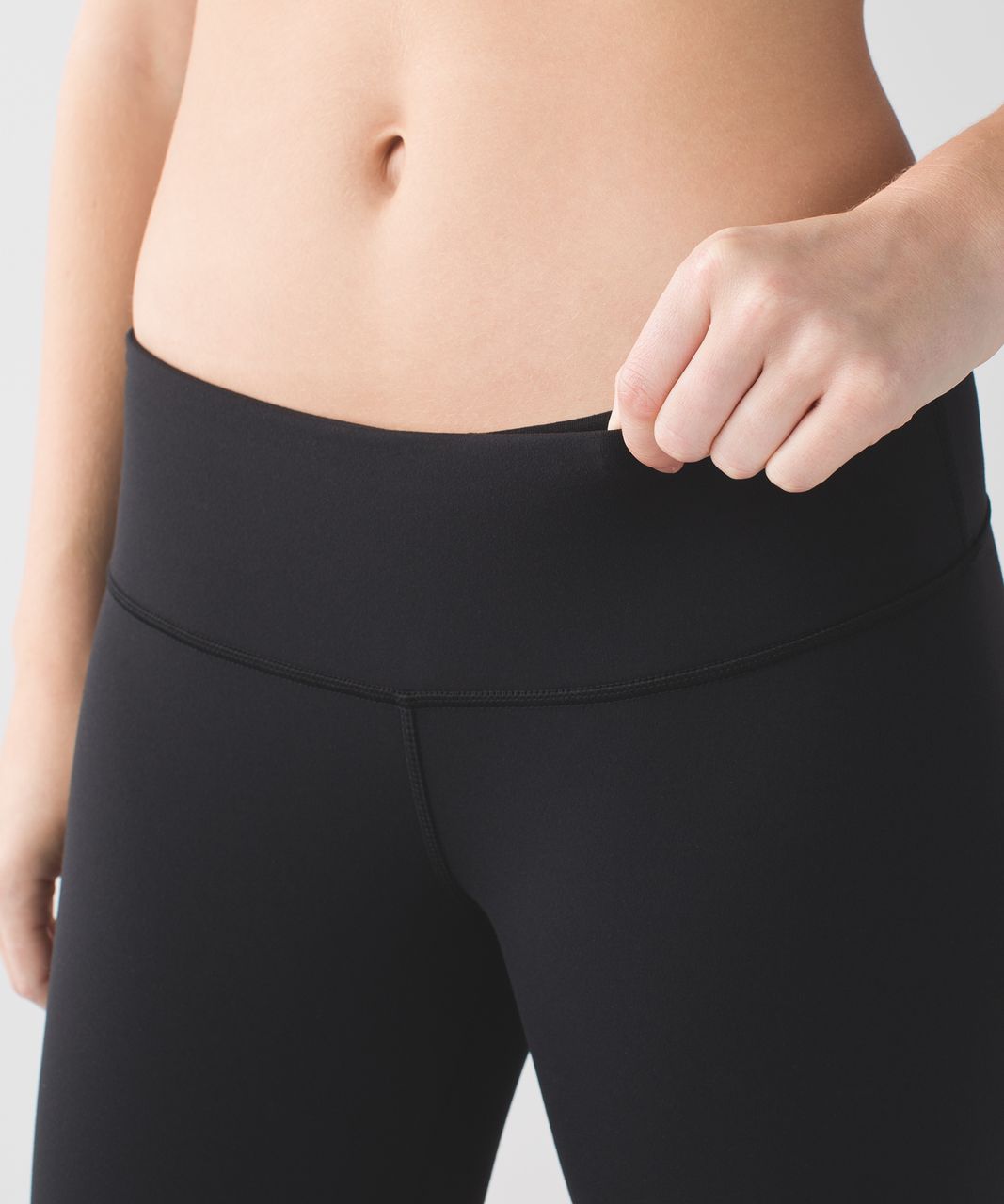 Lululemon Wunder Under Crop II *Full-On Luon (First Release) - Black