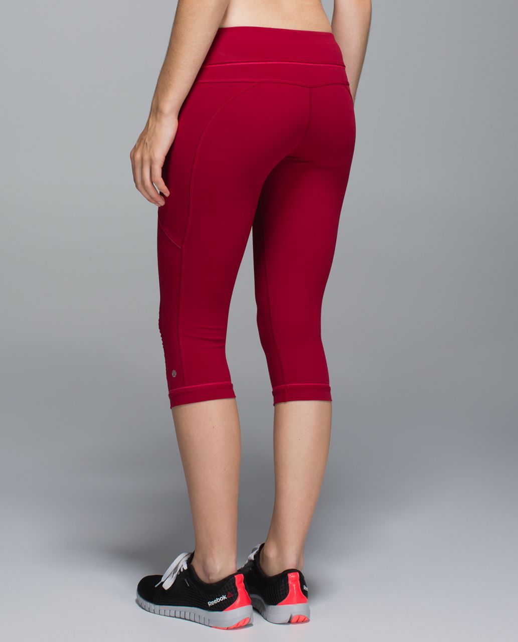 Lululemon Passion Crop II - Deepest Cranberry