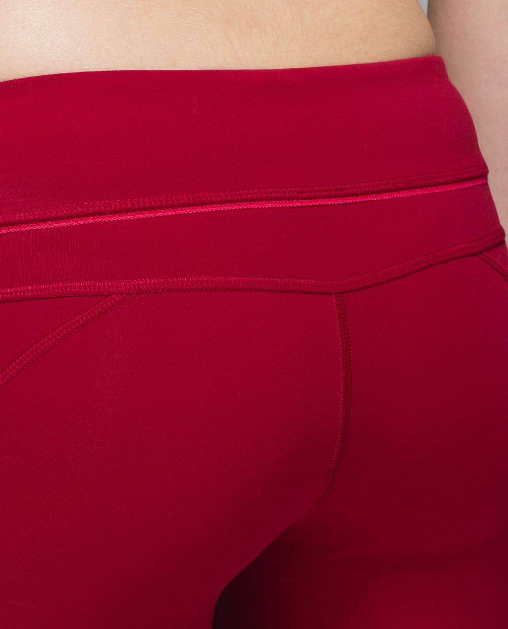 Lululemon Passion Crop II - Deepest Cranberry