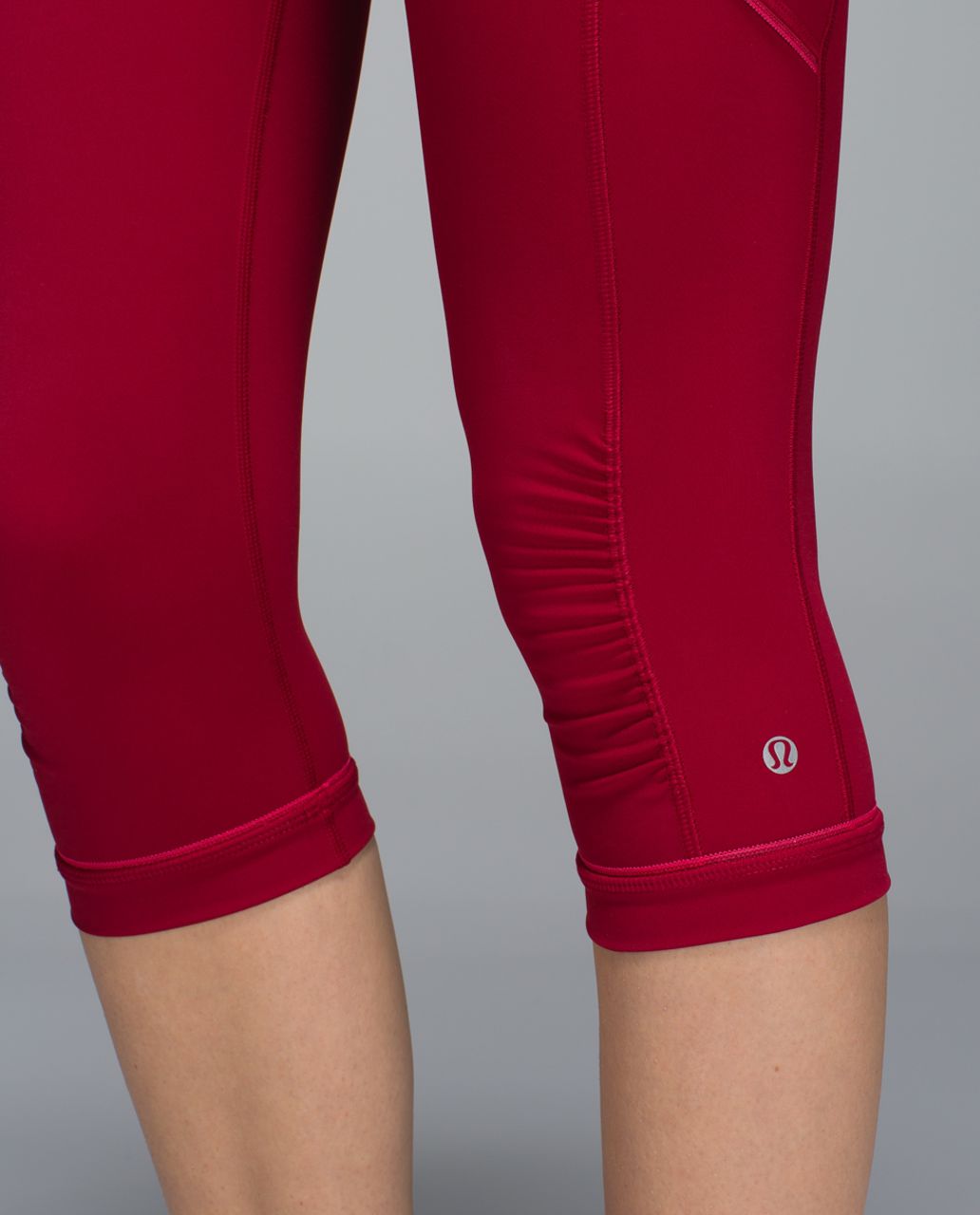 Lululemon Passion Crop II - Deepest Cranberry