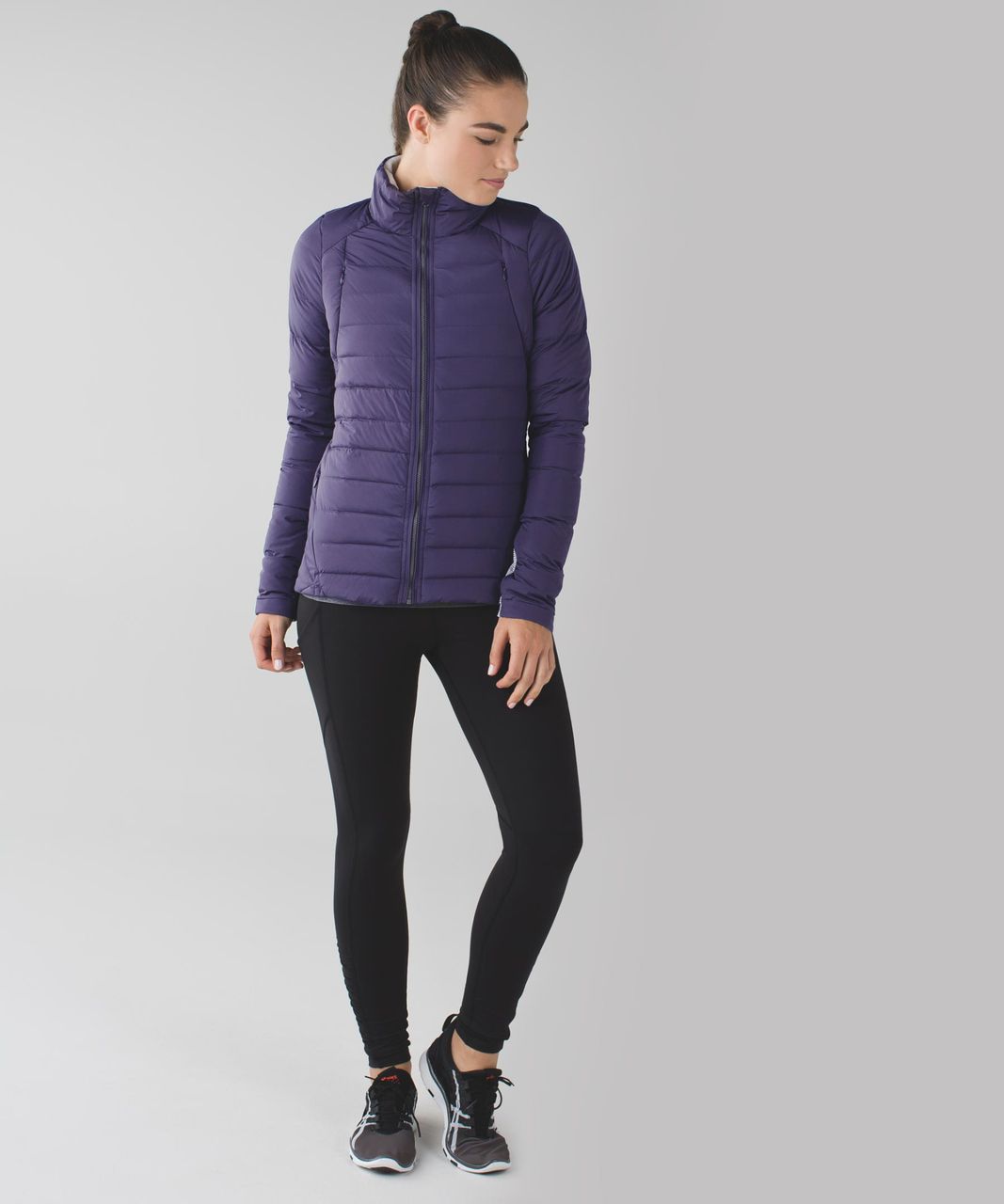 Lululemon Fluffed Up Jacket - Nightfall - lulu fanatics