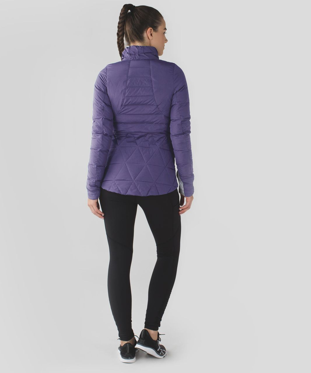 LULULEMON JACKET ADULT US 4 AU 8 Purple Fuff Off Pullover Goose