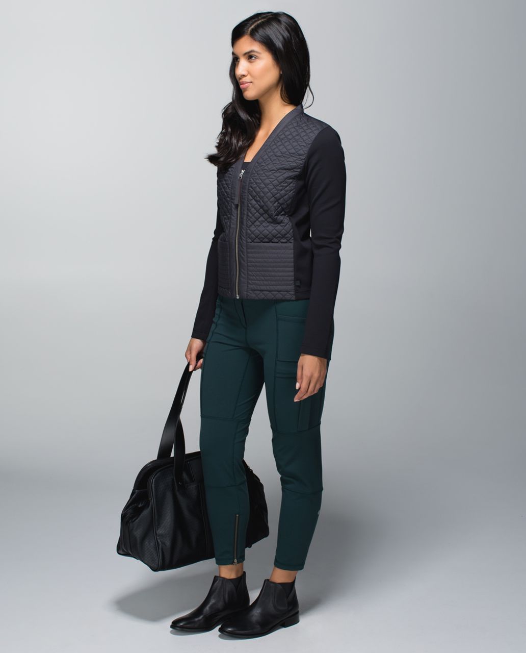 Lululemon Cardigan & Again - Black