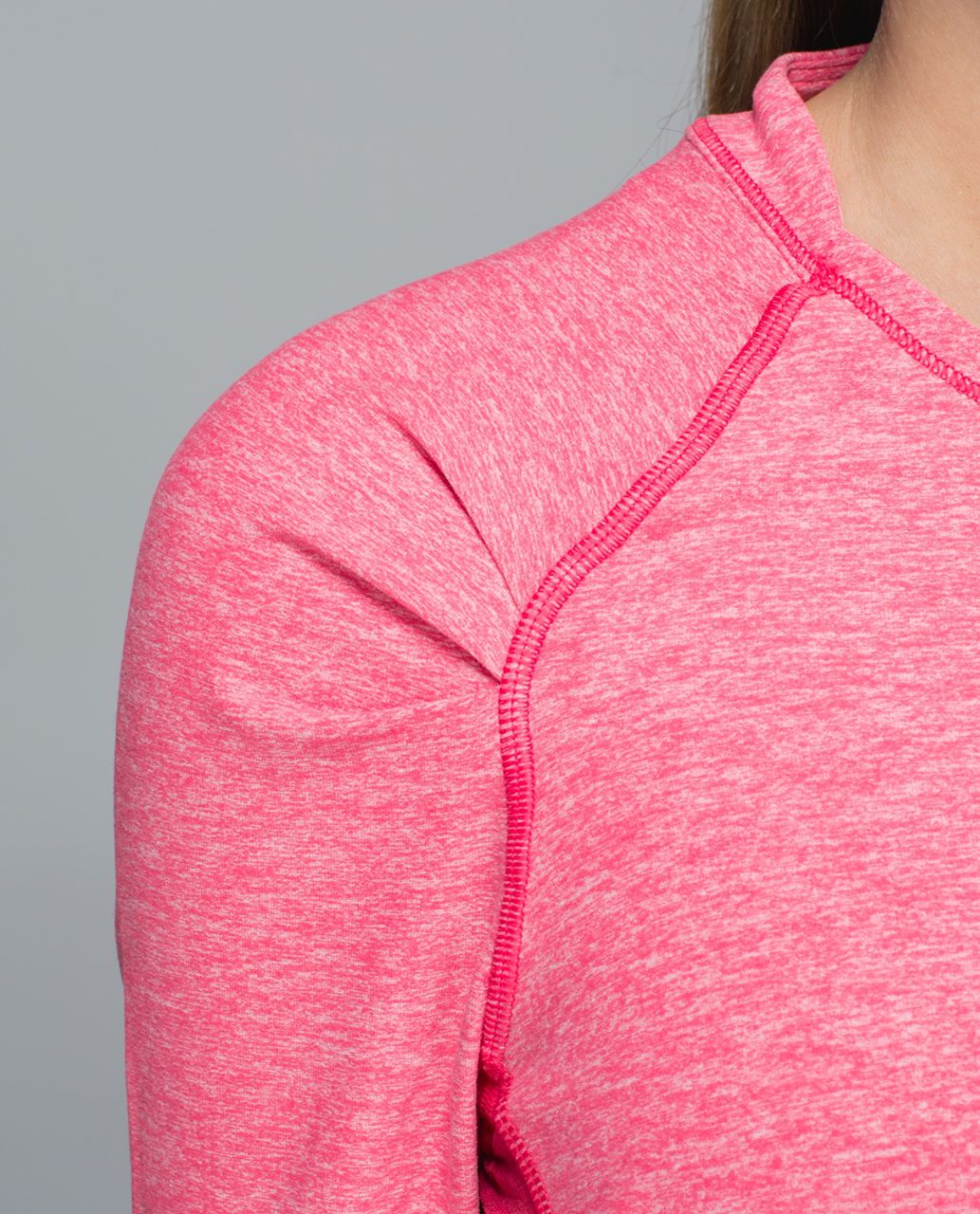 Lululemon Think Fast Long Sleeve - Heathered Boom Juice