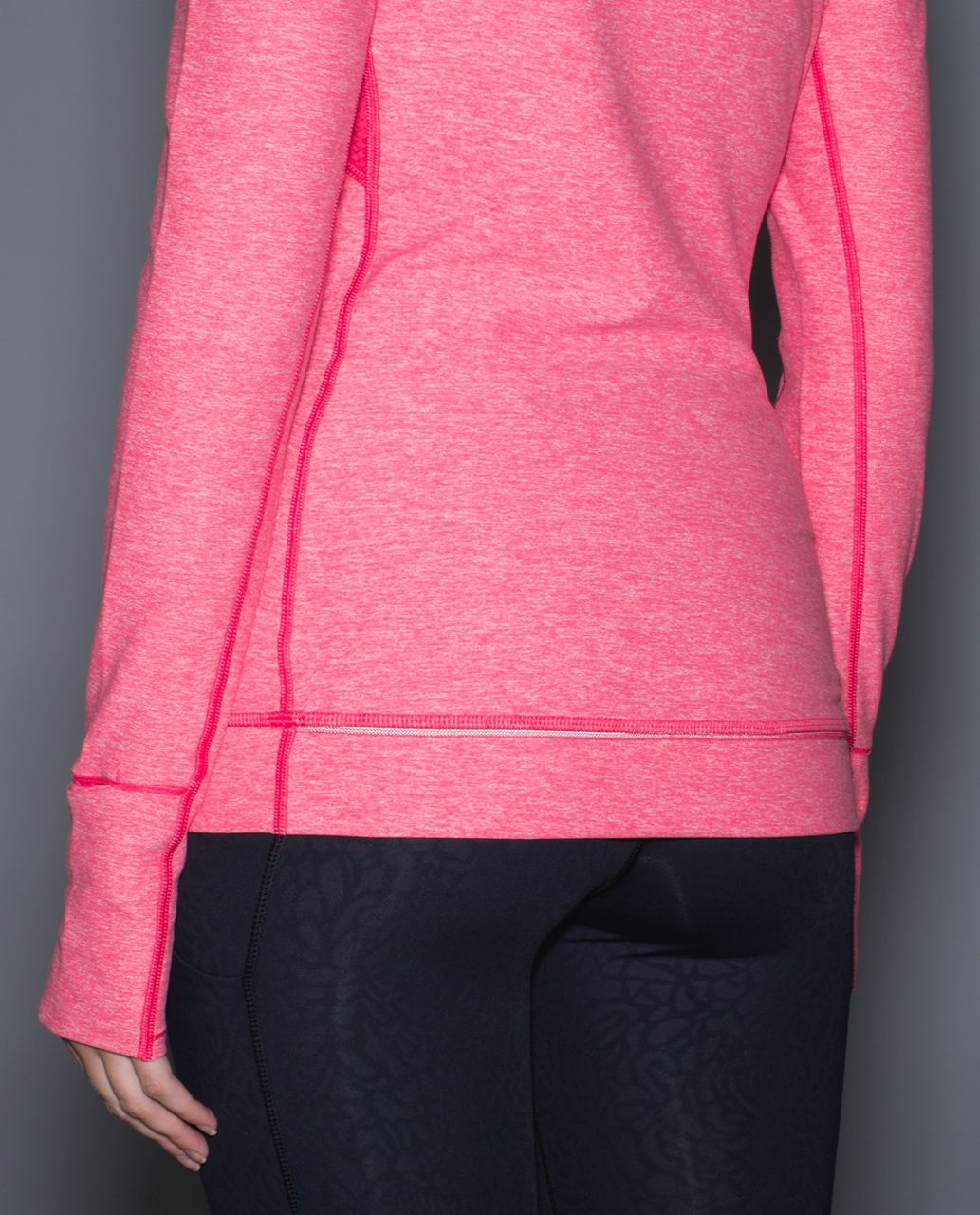 Lululemon Think Fast Long Sleeve - Heathered Boom Juice