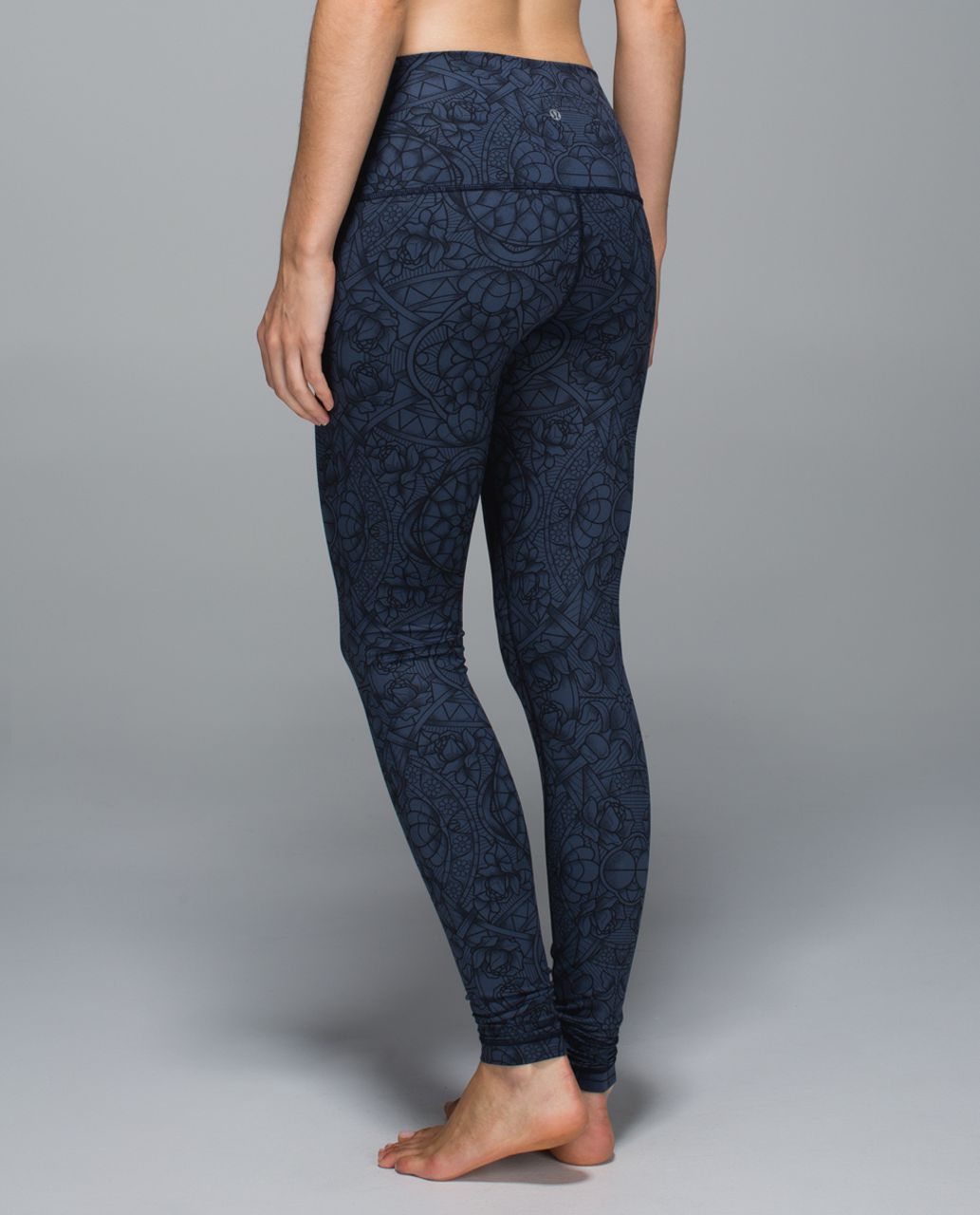 Lululemon Wunder Under Pant *Laser-Cut (Roll Down) - Black - lulu