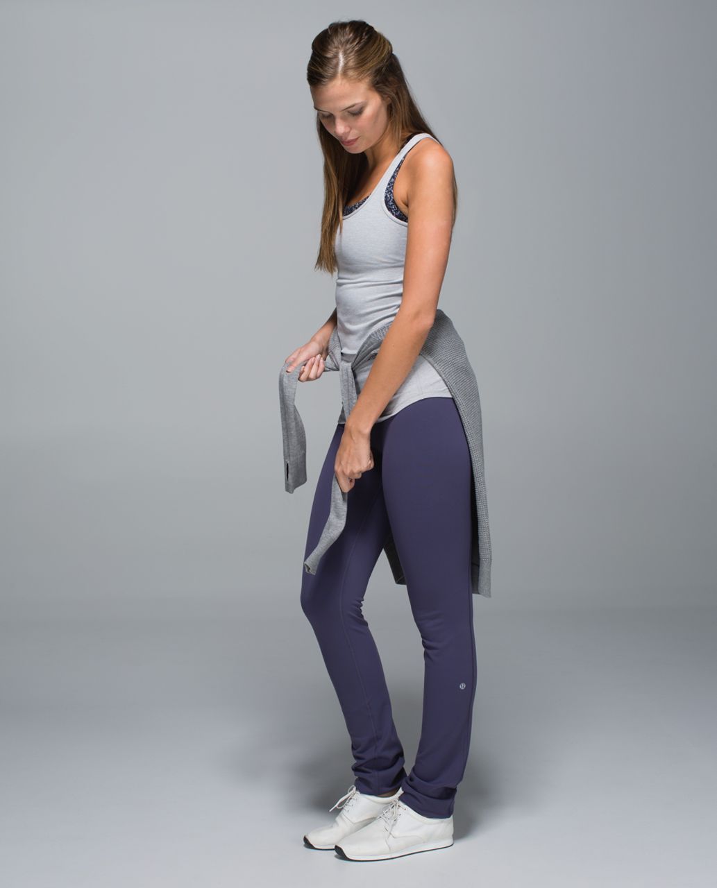 Lululemon Skinny Groove Pant *Full-On Luon - Nightfall / Wi14 Quilt 8