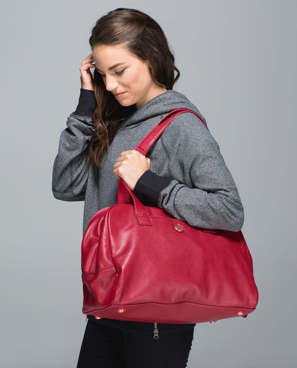 Lululemon Urban Sanctuary Bag - Deepest Cranberry / Boom Juice