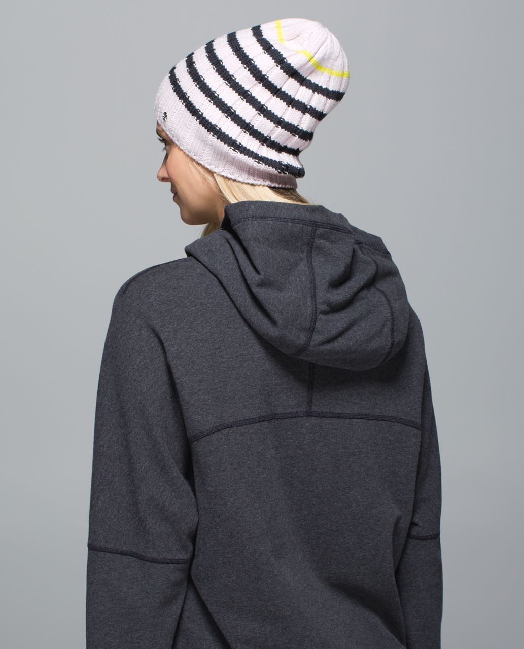 Lululemon Blissed Out Toque - Heathered Neutral Blush / Deep Coal / Split Pea