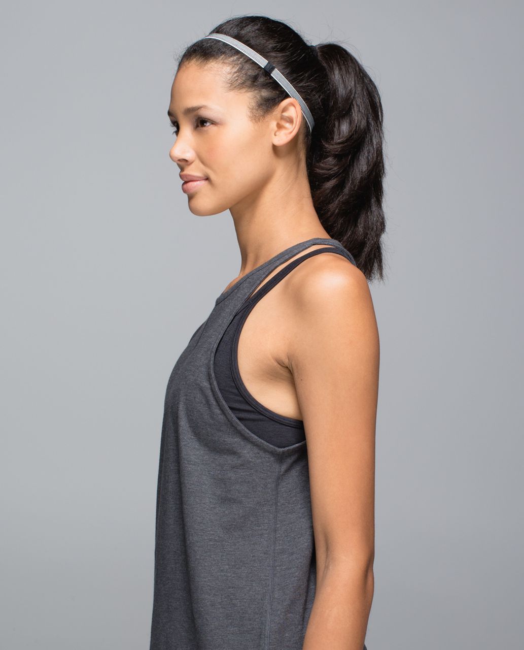 Lululemon Flow Into Crow Headband - Ghost / Inkwell