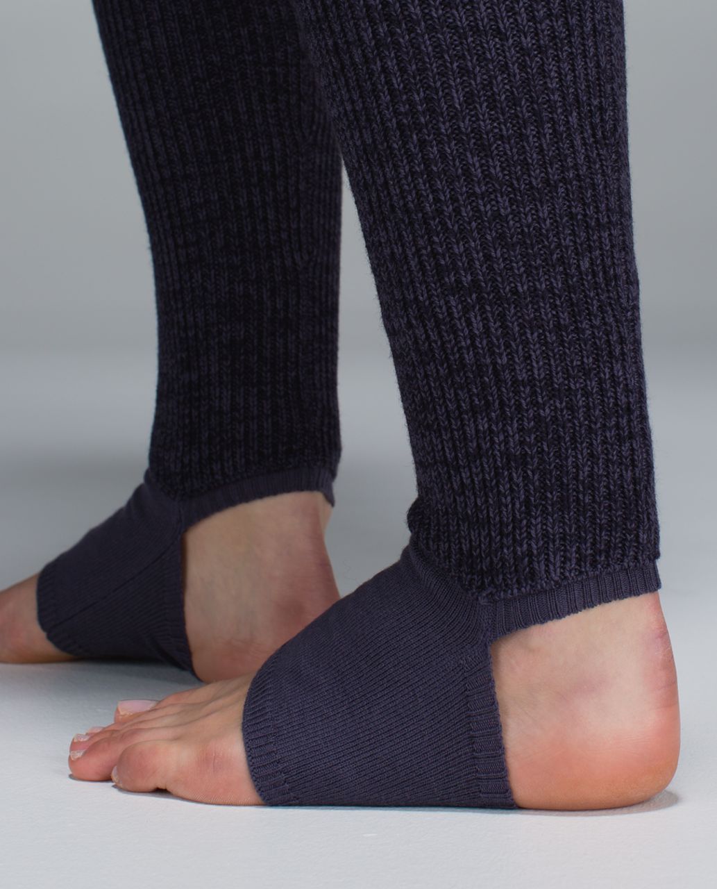 Lululemon Blissed Out Leg Warmers - Black Grape / Nightfall