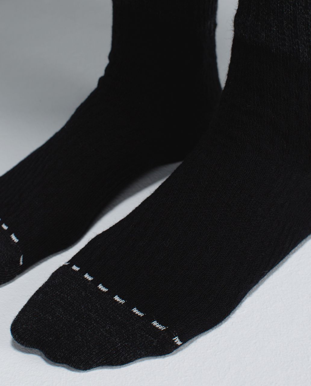 Lululemon Savasana Sock - 2x2 Twisted Black