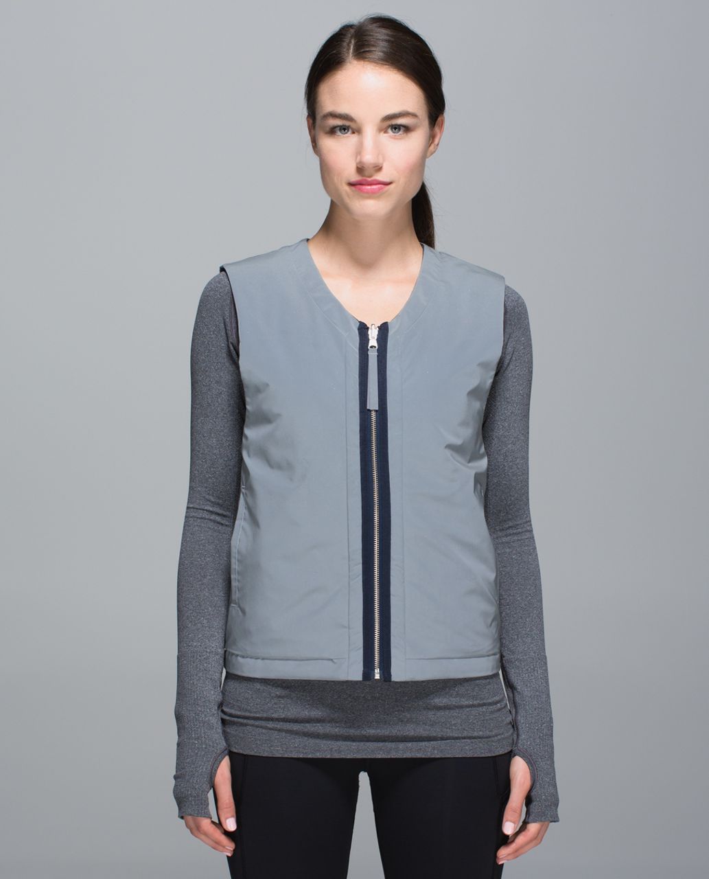 Lululemon Light & Bright Vest - Inkwell / Silver