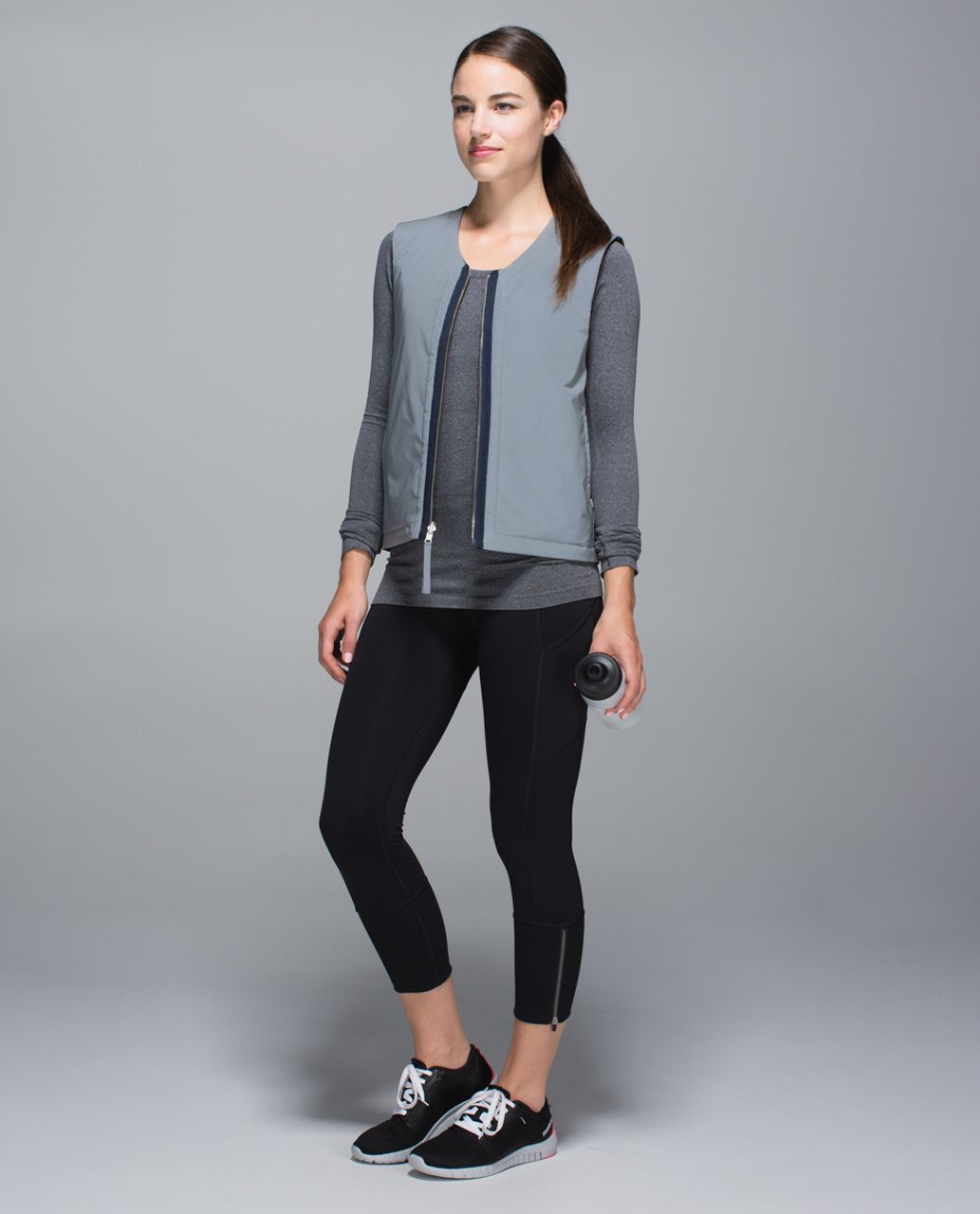 Lululemon In Stride Jacket - Coal Wee Stripe / Coal - lulu fanatics