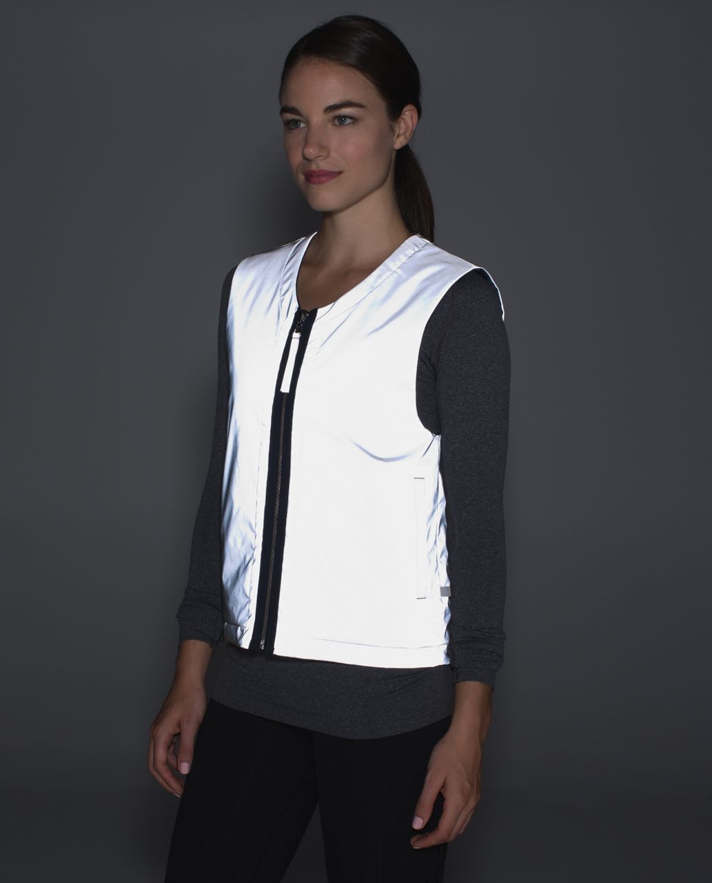 Lululemon Light & Bright Vest - Inkwell / Silver