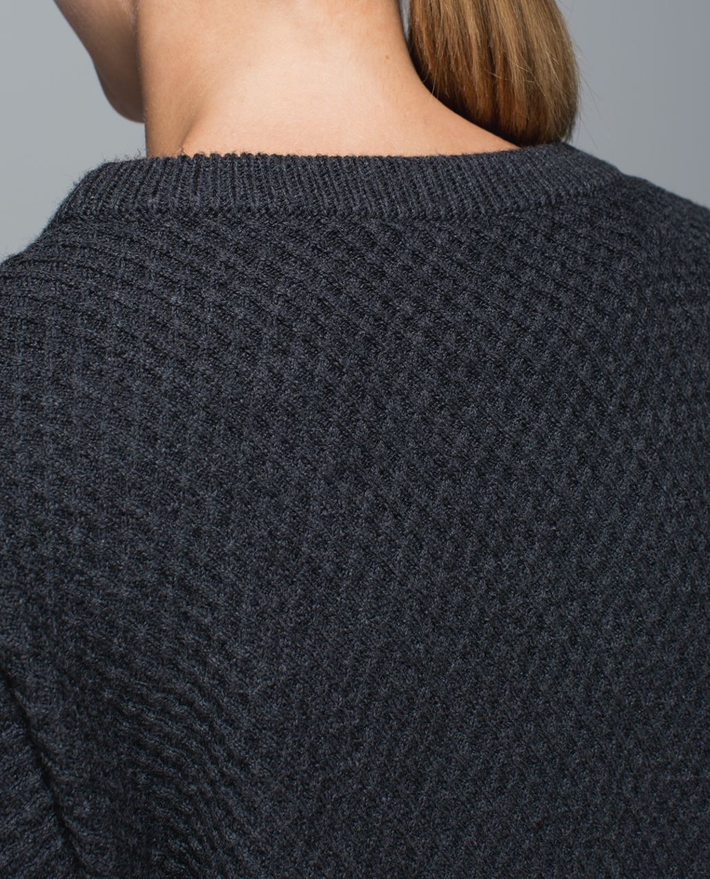 Lululemon Yogi Crew Sweater - Heathered Black