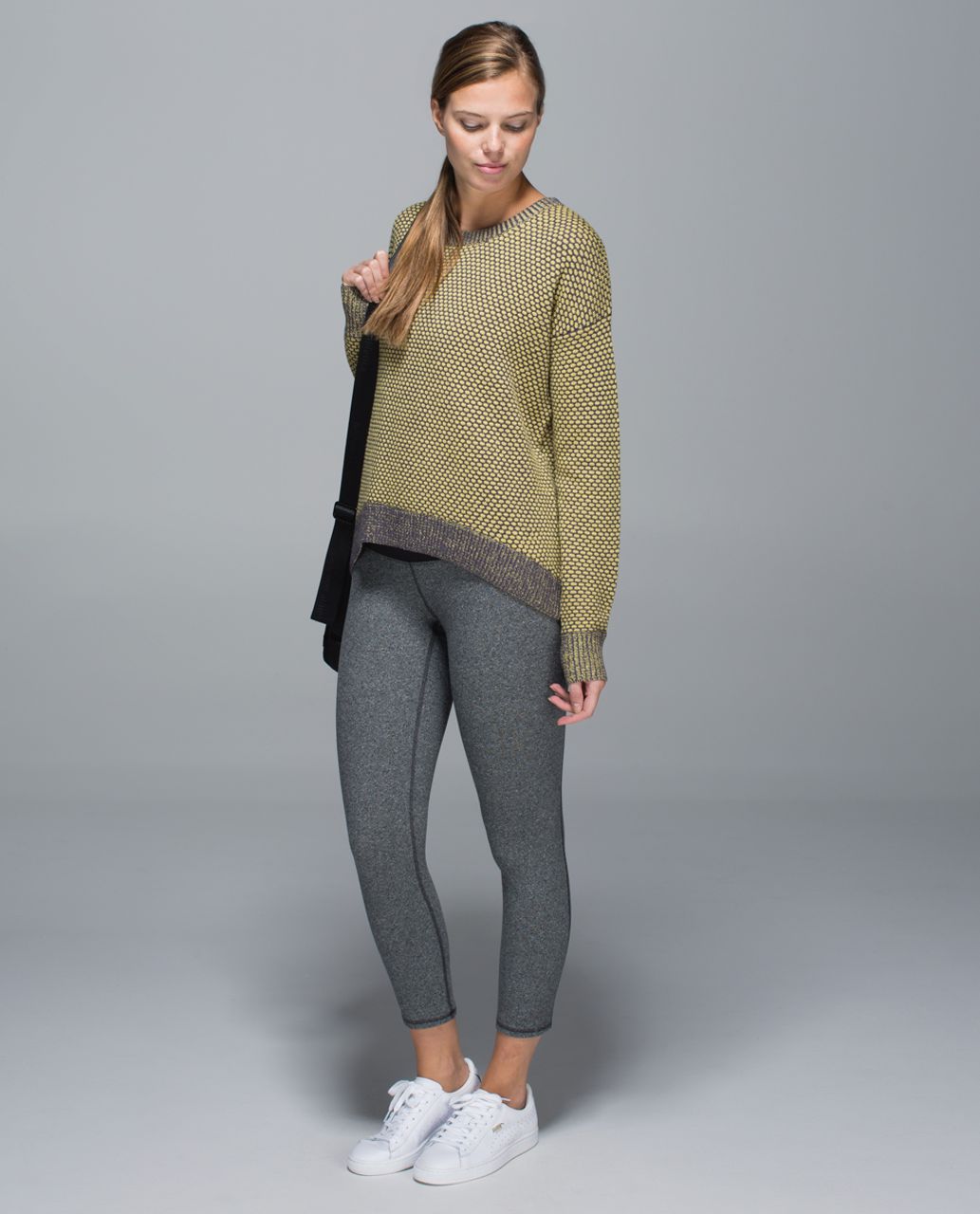 Lululemon Yogi Crew Sweater - Nightfall / Aged Moss