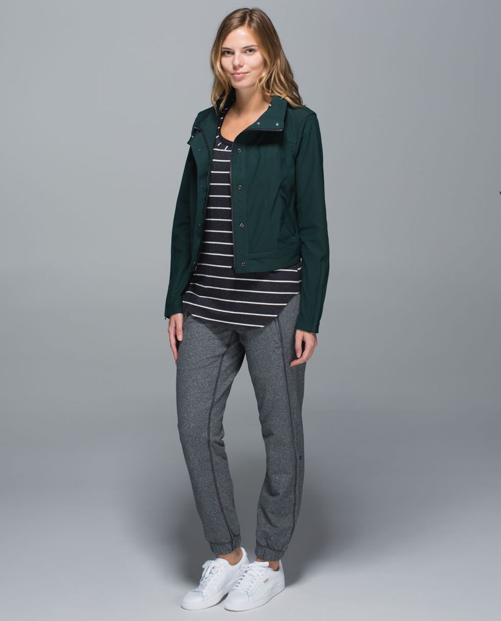 Lululemon Seize The Day Jacket - Fuel Green