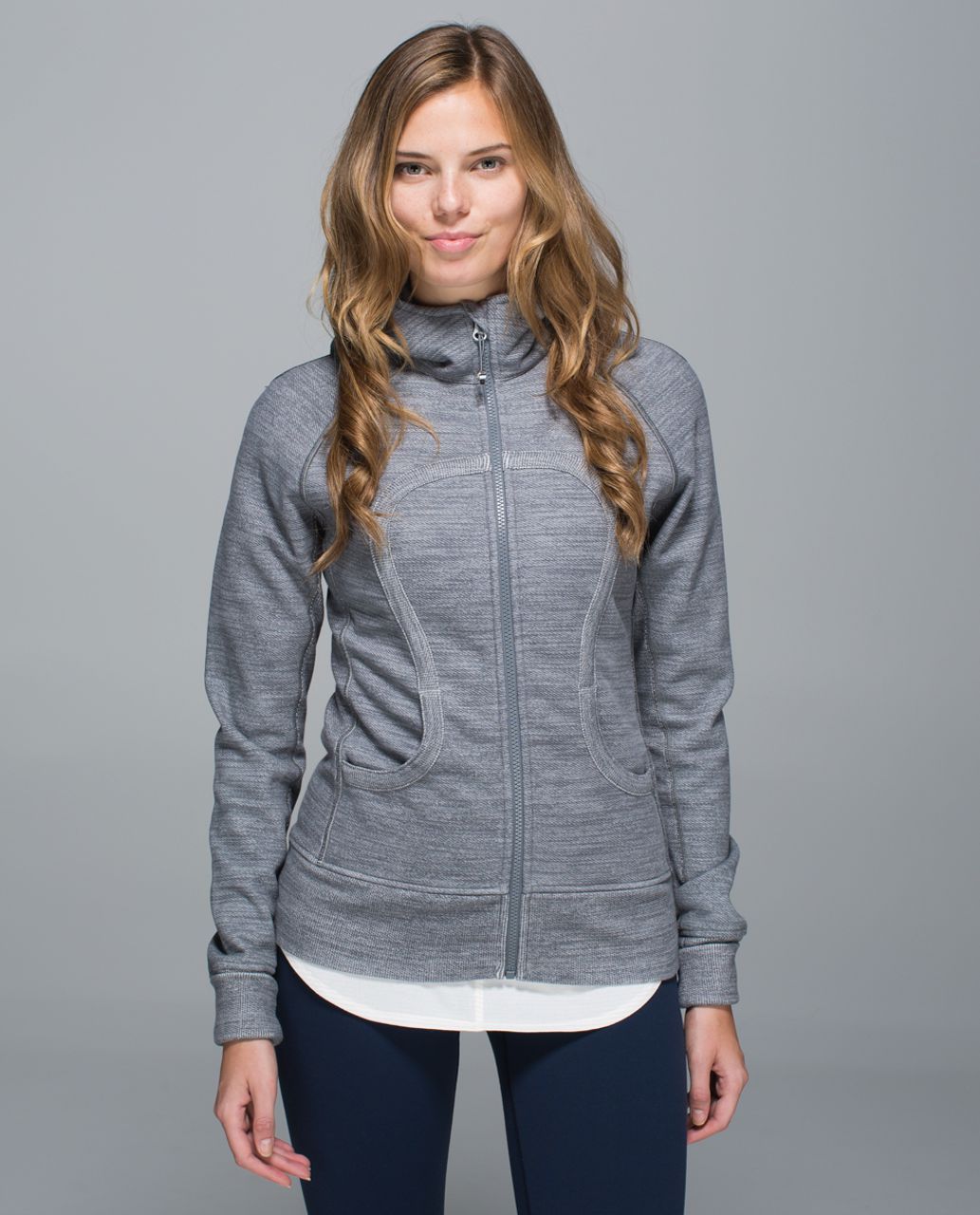 Lululemon Scuba Hoodie II - Commuter Denim Slate / Silver Spoon