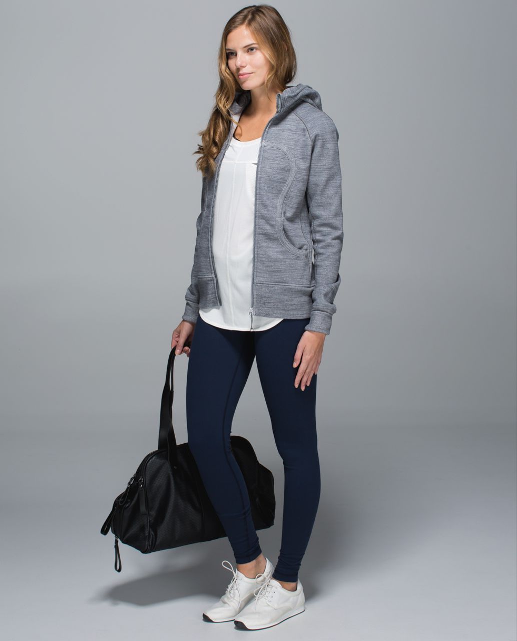 Lululemon Scuba Hoodie II - Commuter Denim Slate / Silver Spoon