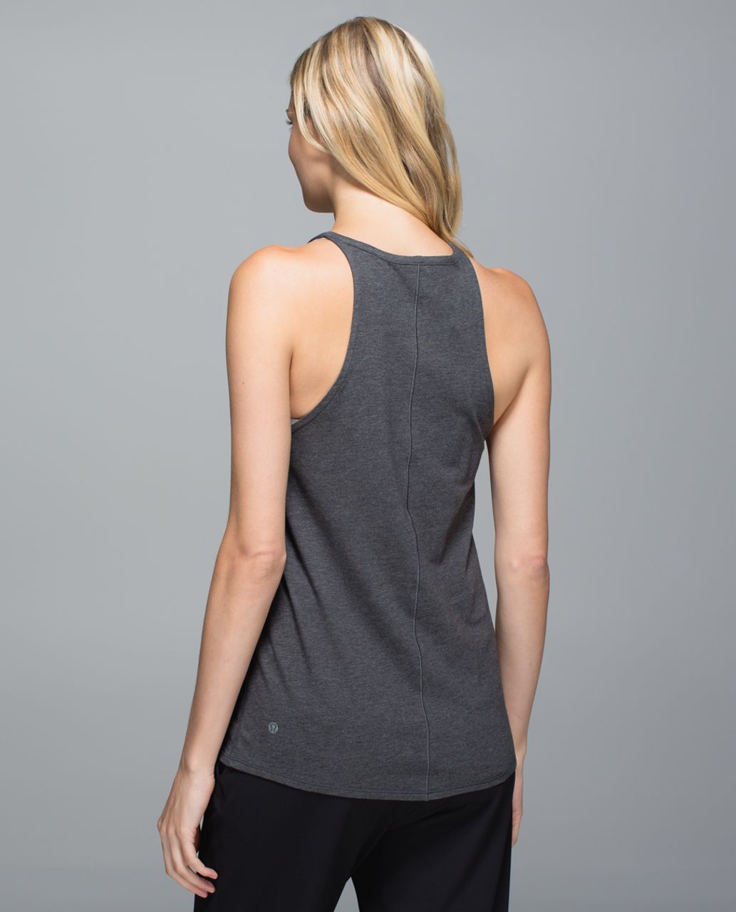 LULULEMON Tank Sz. 6, Heather Gray & Animal Print, Looks Like 2 Tops! -  clothing & accessories - by owner - apparel