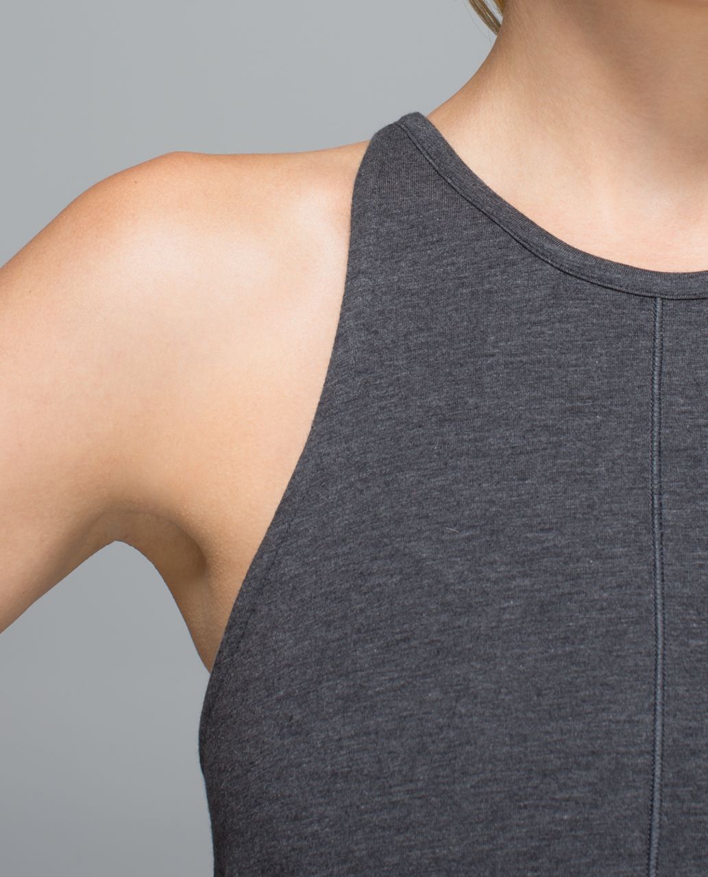 Lululemon Find Your Zen Tank - Heathered Dark Grey