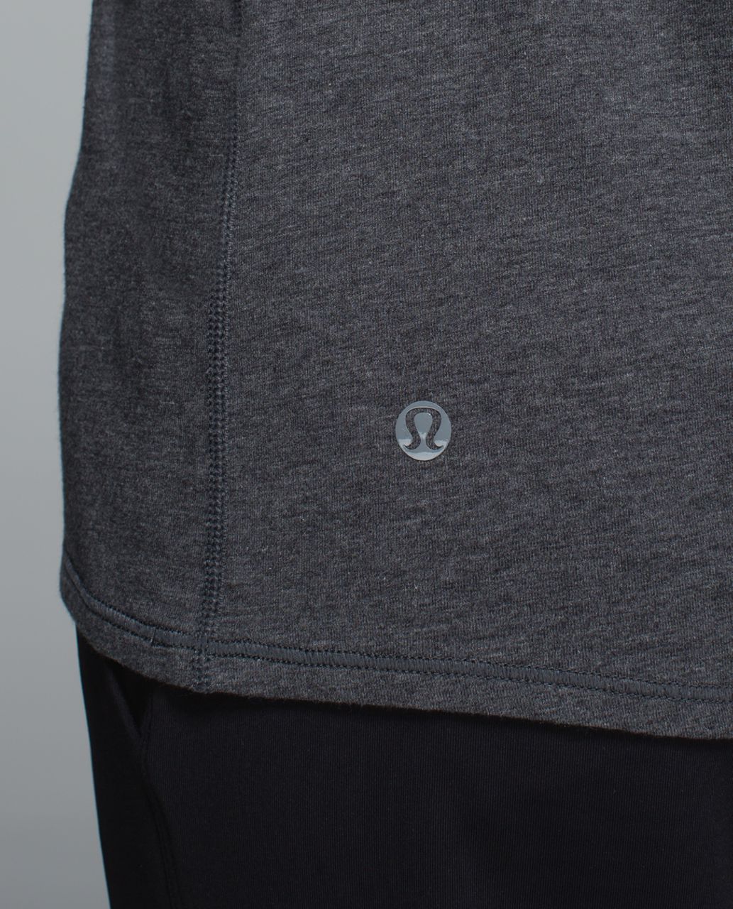 Lululemon Find Your Zen Tank - Heathered Dark Grey - lulu fanatics