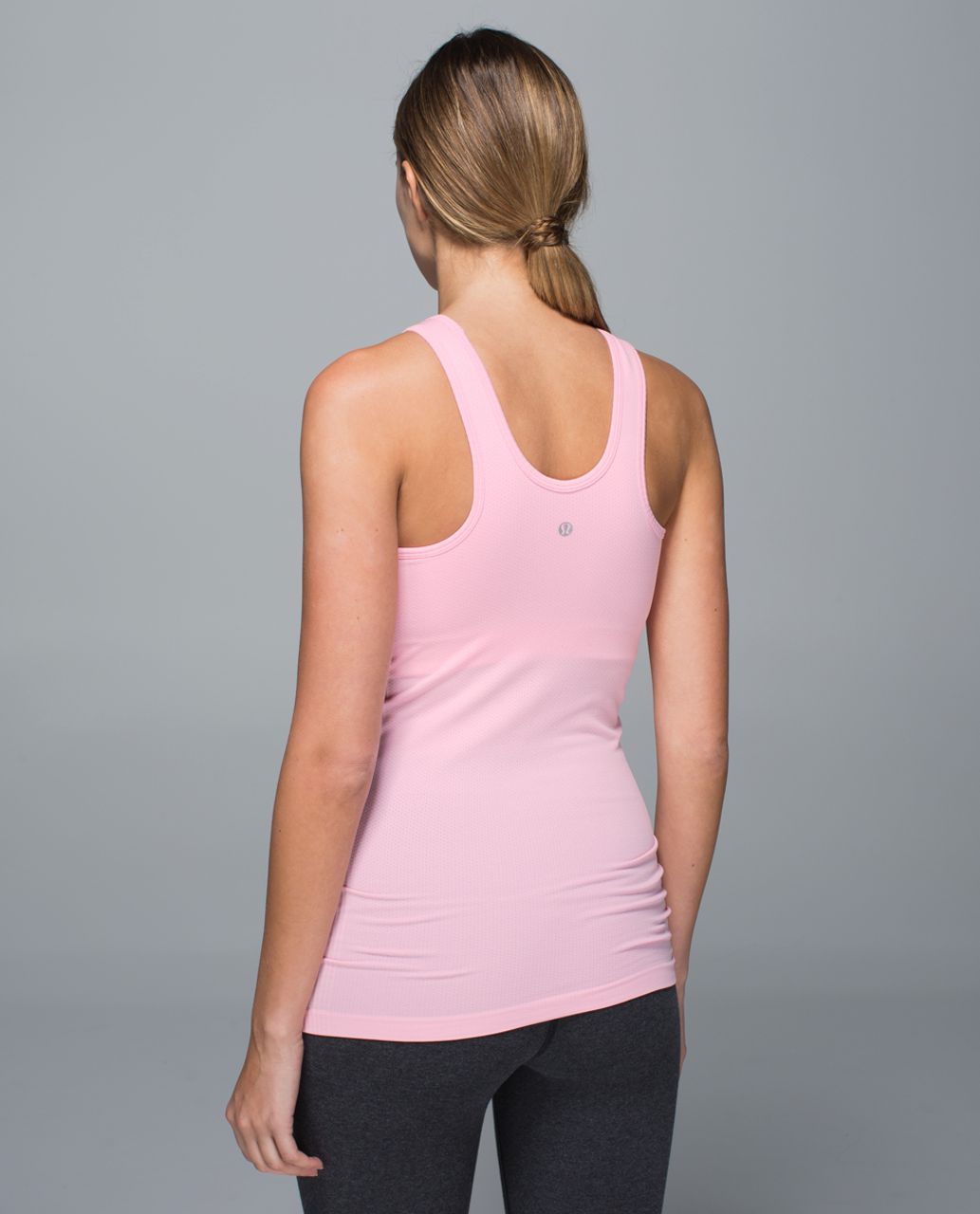 Lululemon Seamlessly Covered Tank - Heathered Rose Bud