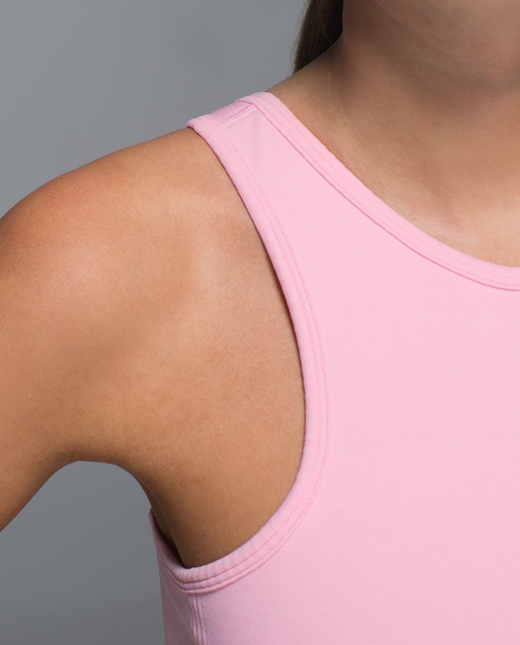 Lululemon Seamlessly Covered Tank - Heathered Rose Bud