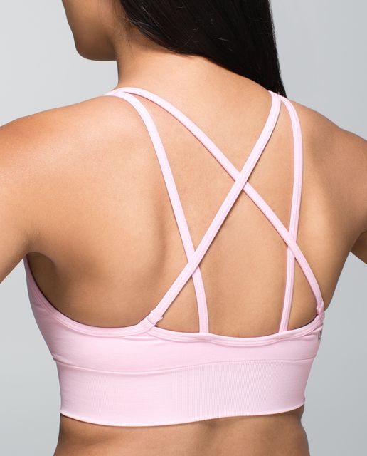 Lululemon Seamlessly Plunge Bra - Heathered Ultra Violet - lulu fanatics