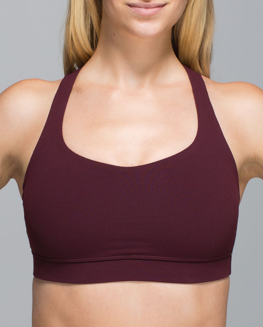 Lululemon 50 Rep Bra - Bordeaux Drama