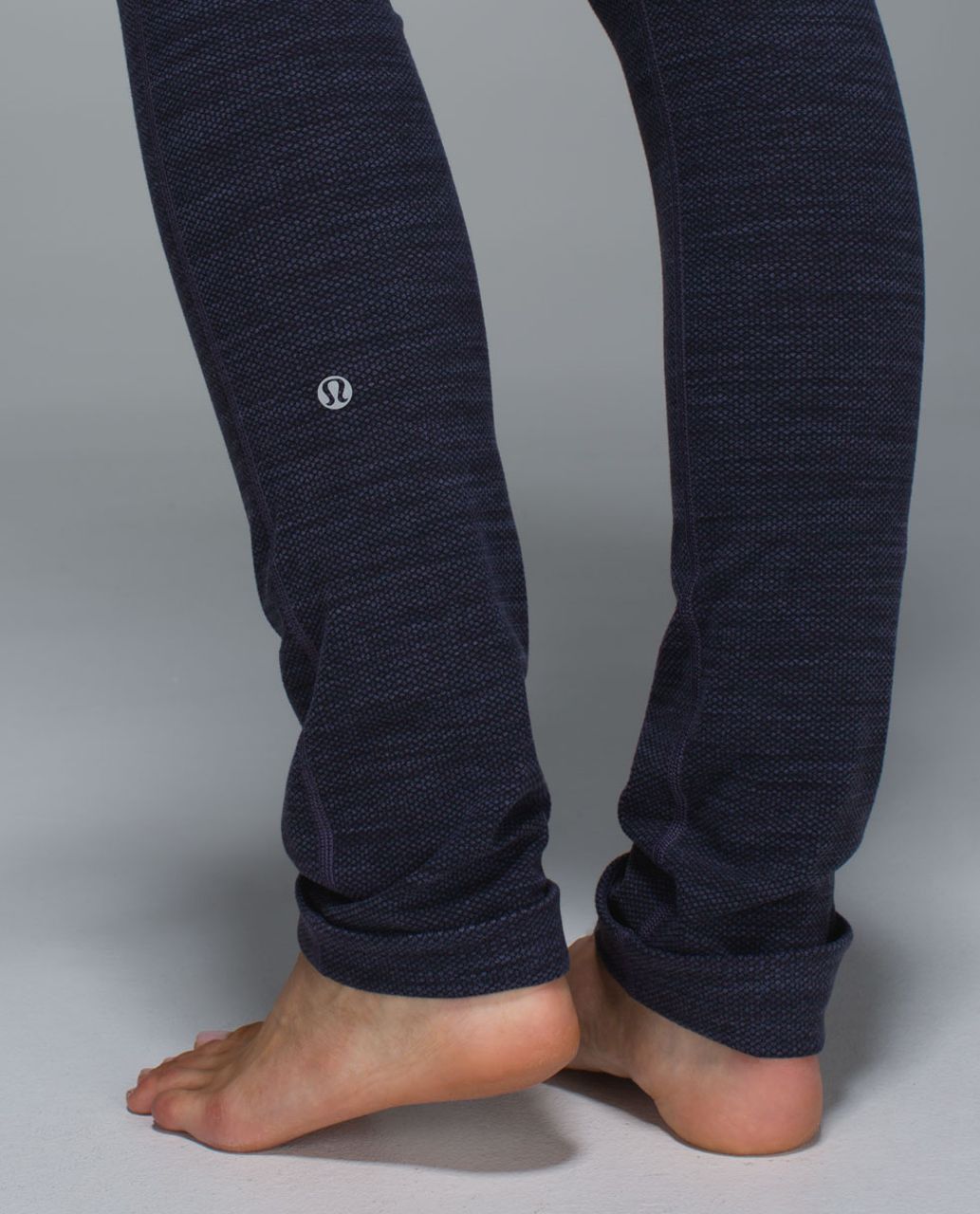 Lululemon Skinny Will Pant *Full-On Luon - Diamond Jacquard Space Dye Black Nightfall