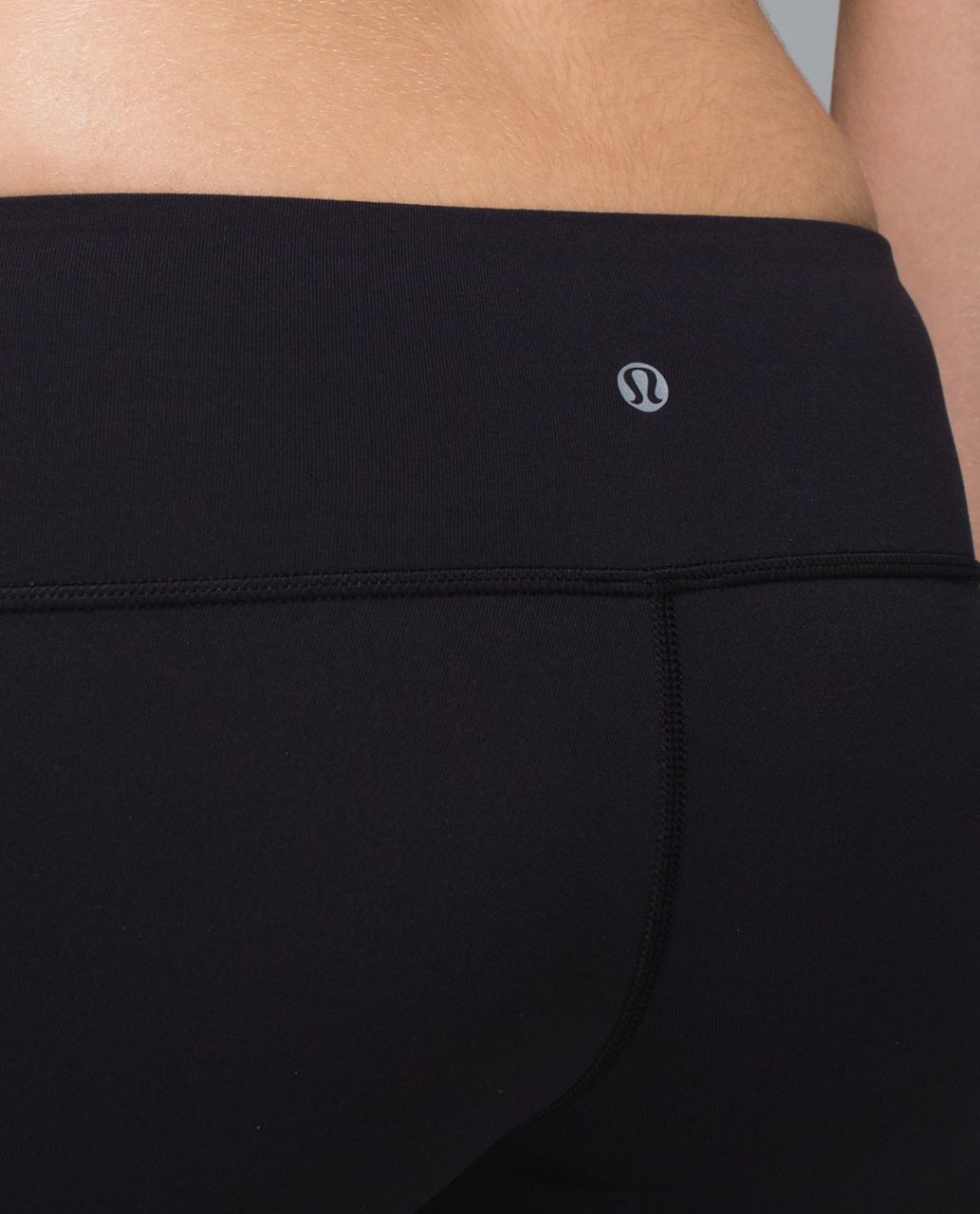 Lululemon Wunder Under Pant *Full-On Luon - Black / Tonka Stripe Inkwell Black