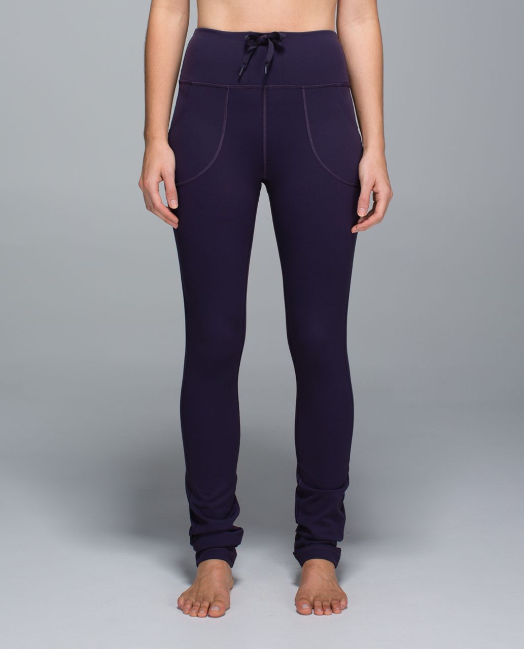 Lululemon Skinny Will Pant *Full-On Luon - Black Grape