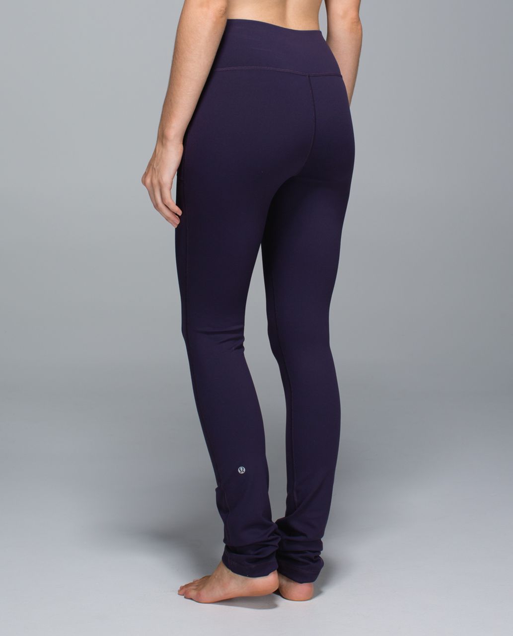 Lululemon Skinny Will Pant *Full-On Luon - Black Grape