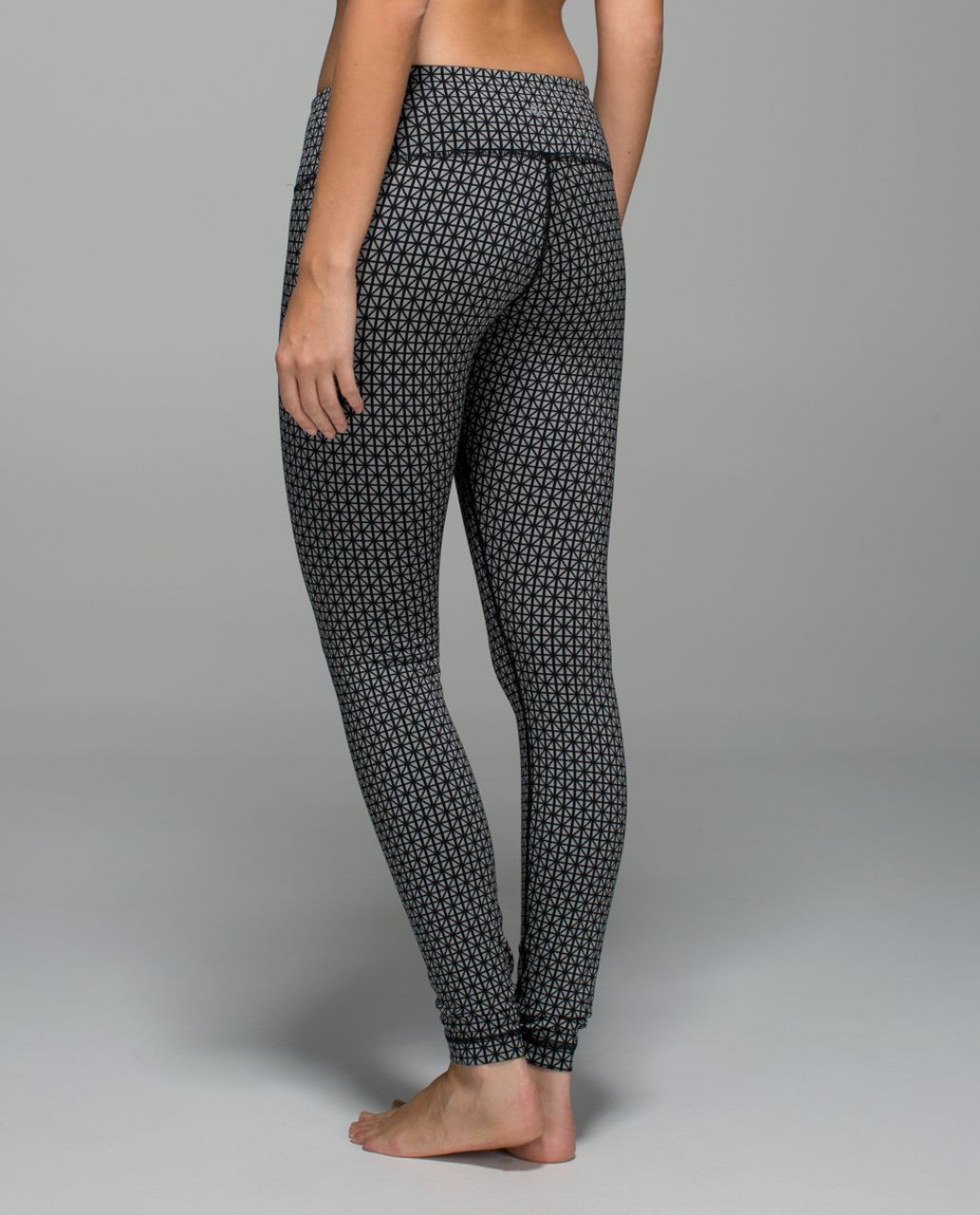 Lululemon Wunder Under Pant size 8 Diamond Dot Black White NWT Luon Medium  Rise