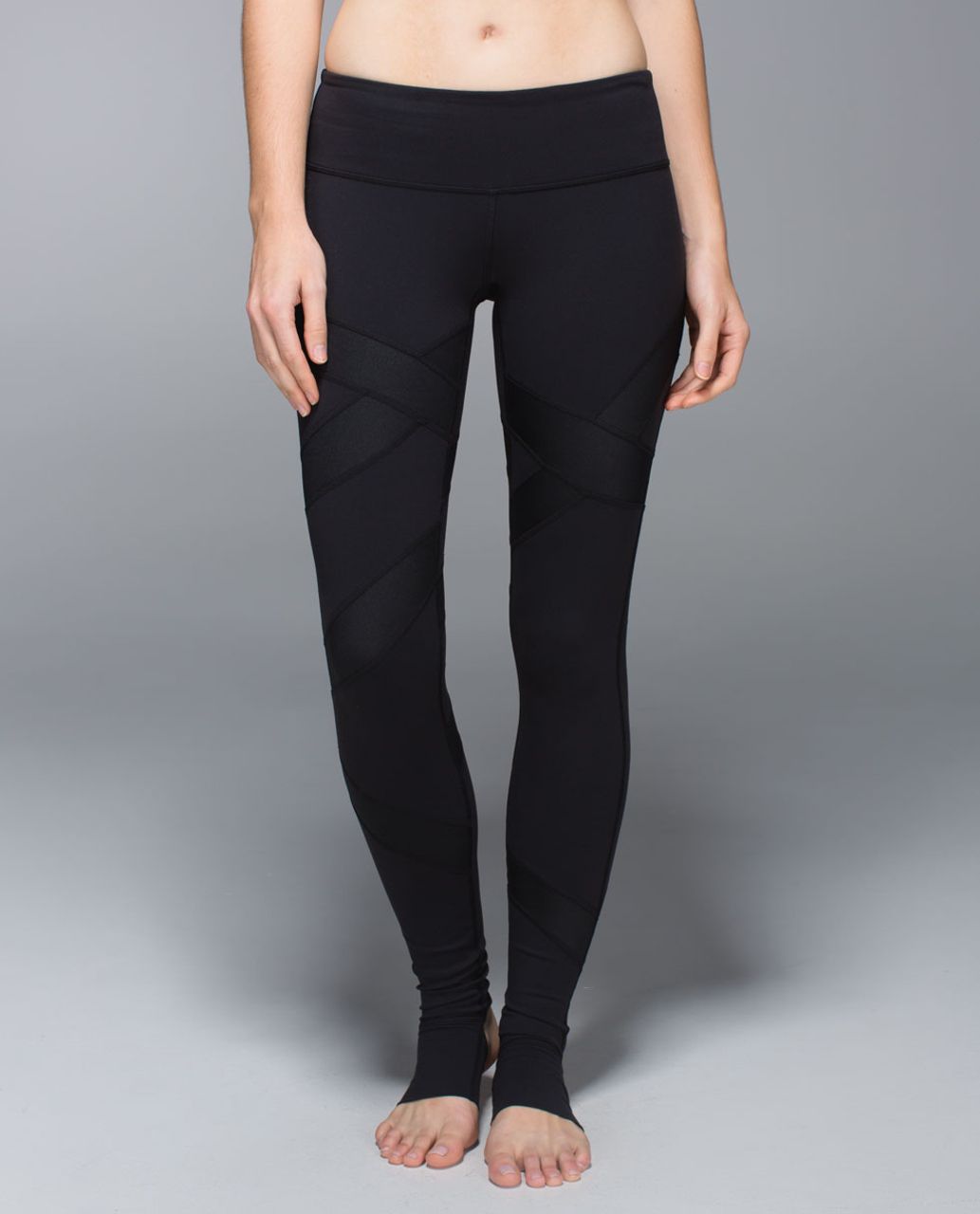 lululemon wunder under pant cire wrap black 0001 117050